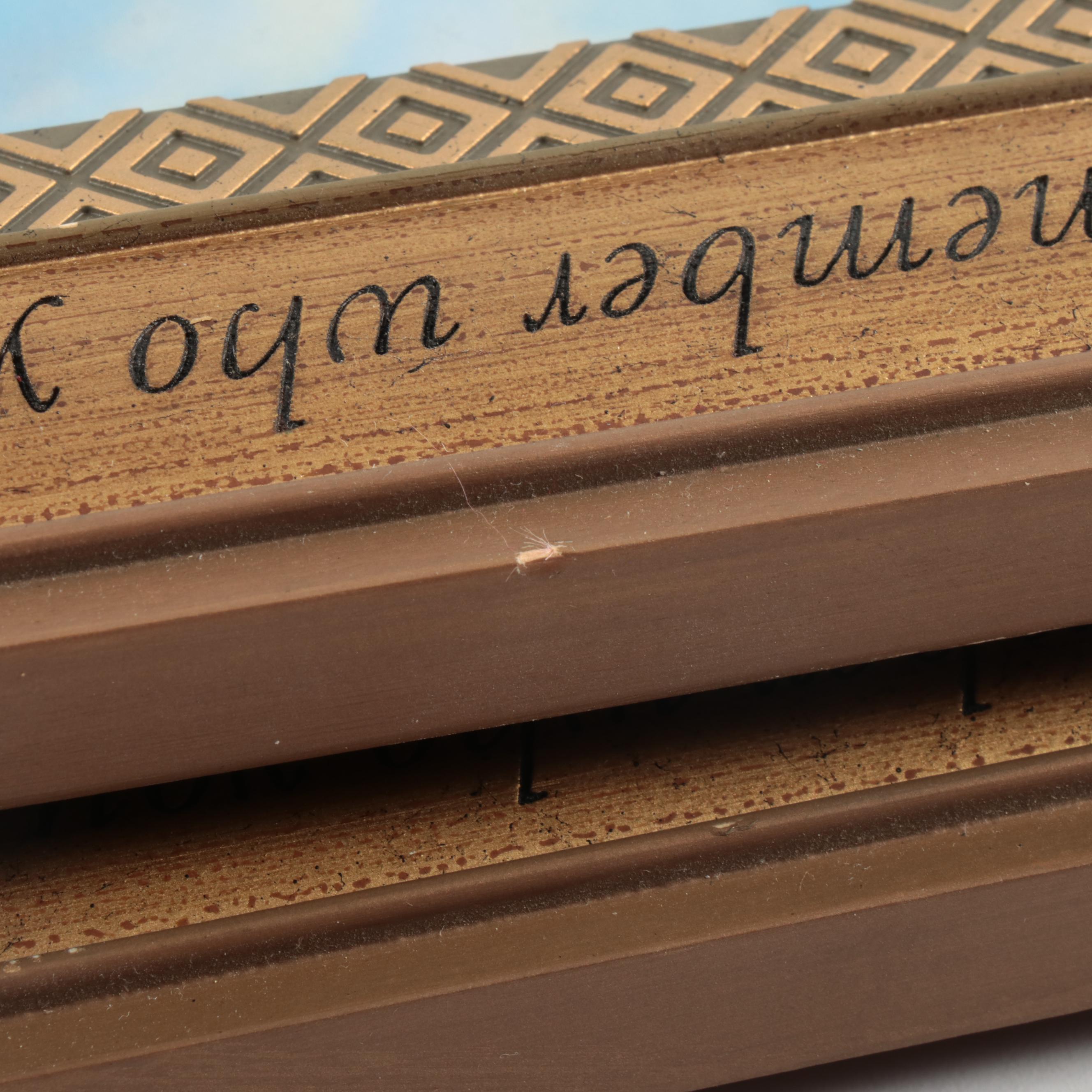 Framed Disney's "The Lion King" Lithographs