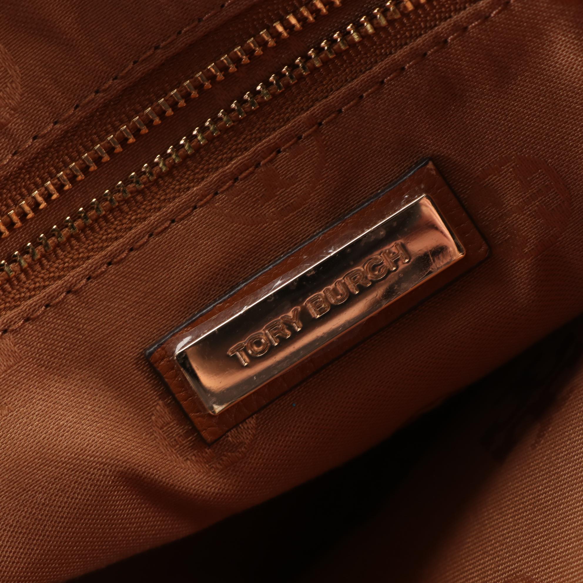 Tory Burch Grain Leather Shoulder Bag and Furla Grain Leather Two-Way Bag