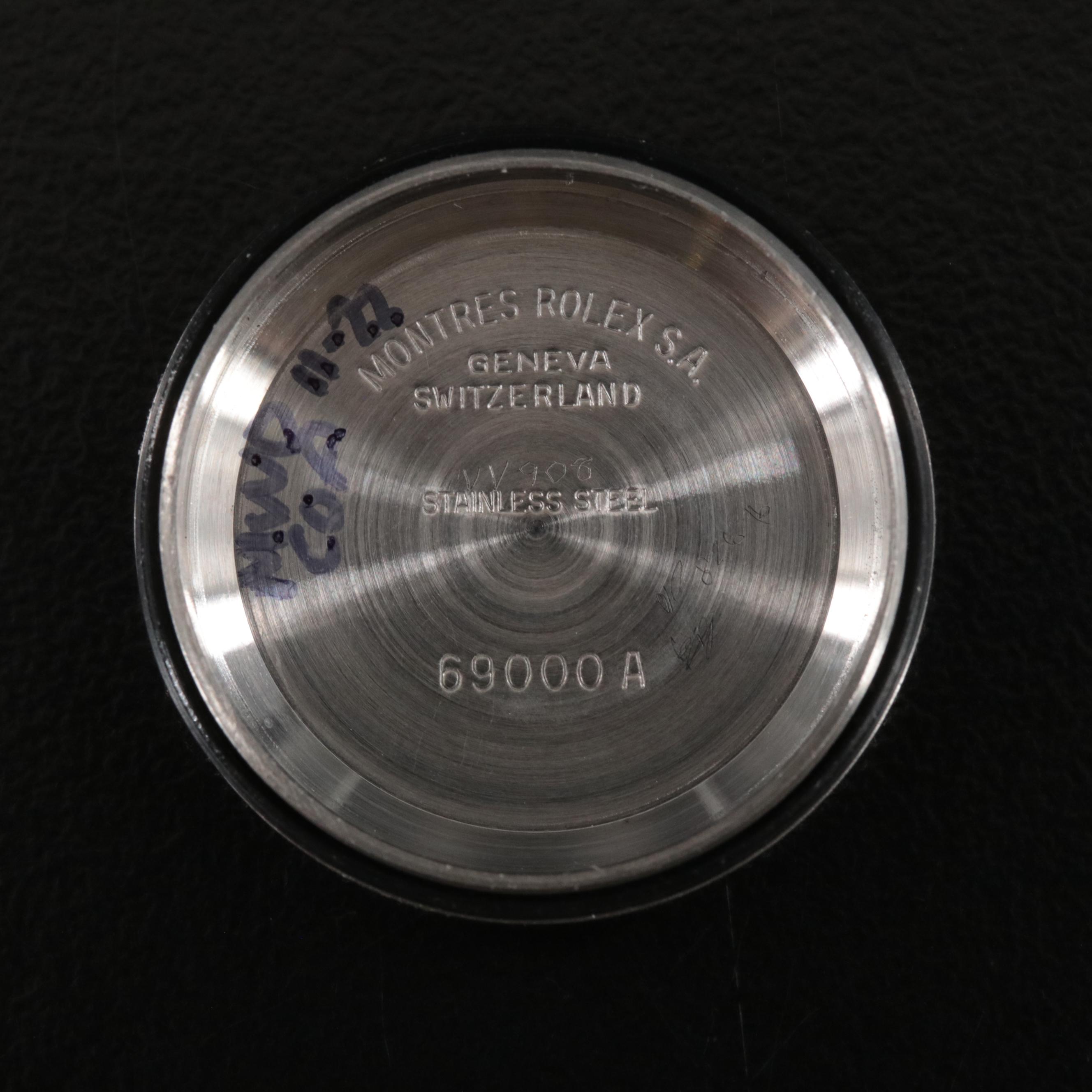 1983 Rolex Custom Diamond, Jubilee Blue Dial Datejust Watch