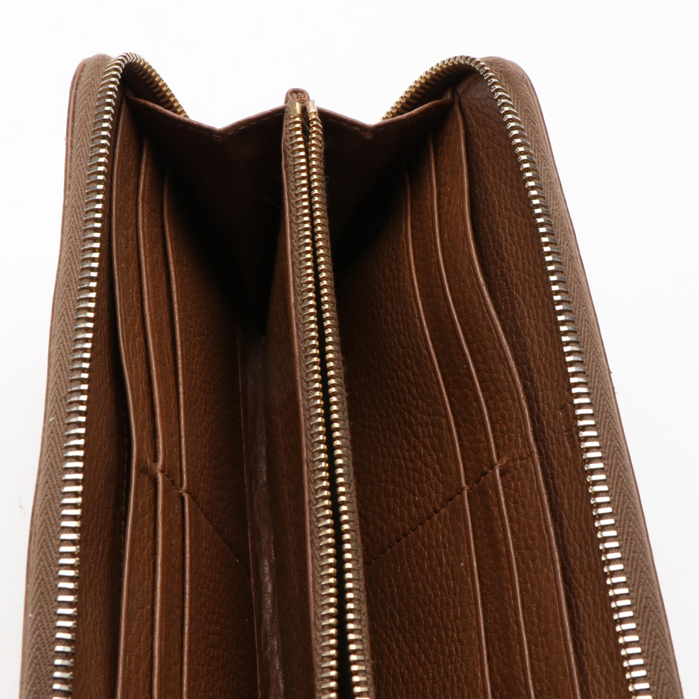 Prada Long Wallet in Vitello Phenix Leather