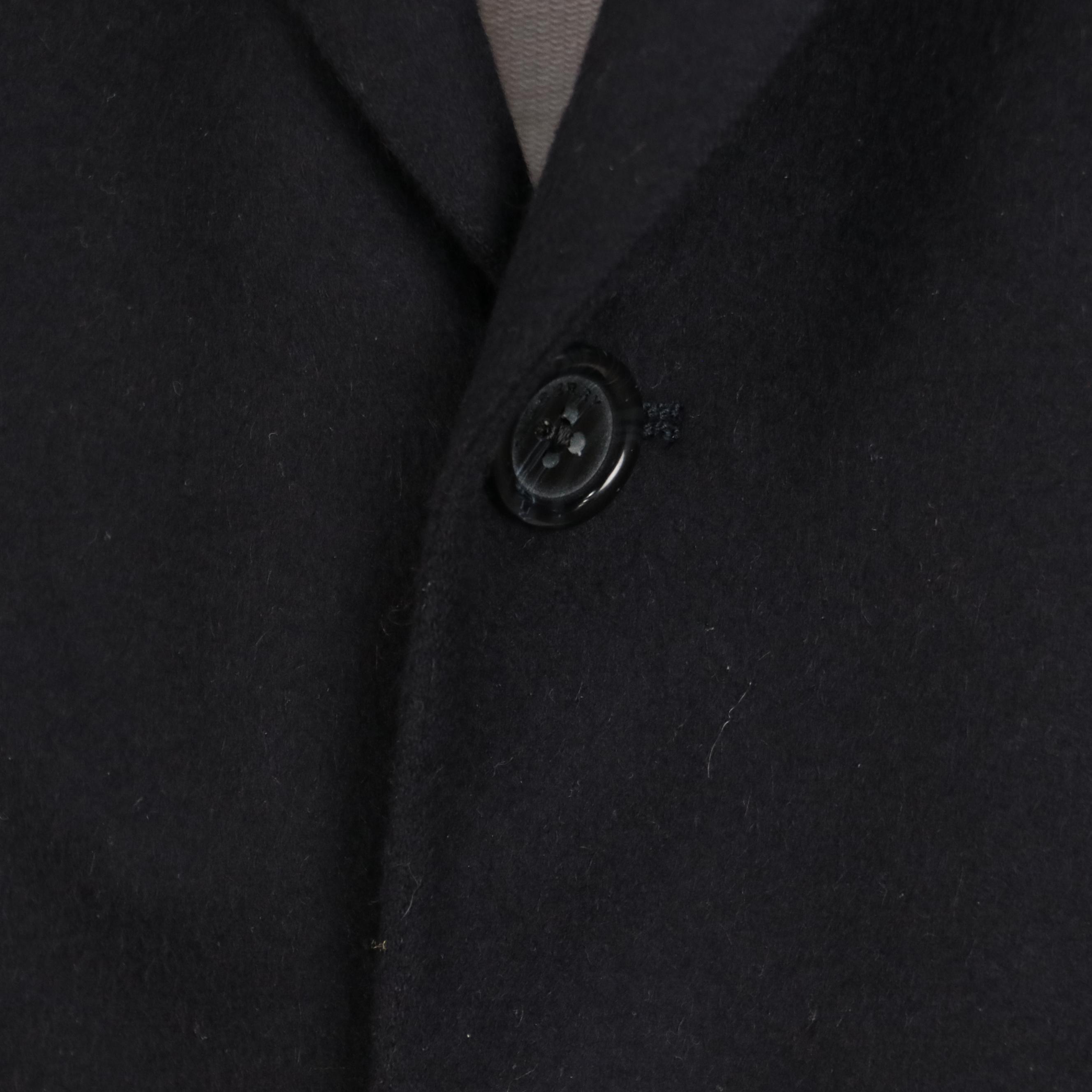 Burberry London Blazer Jacket in Navy Blue Cashmere