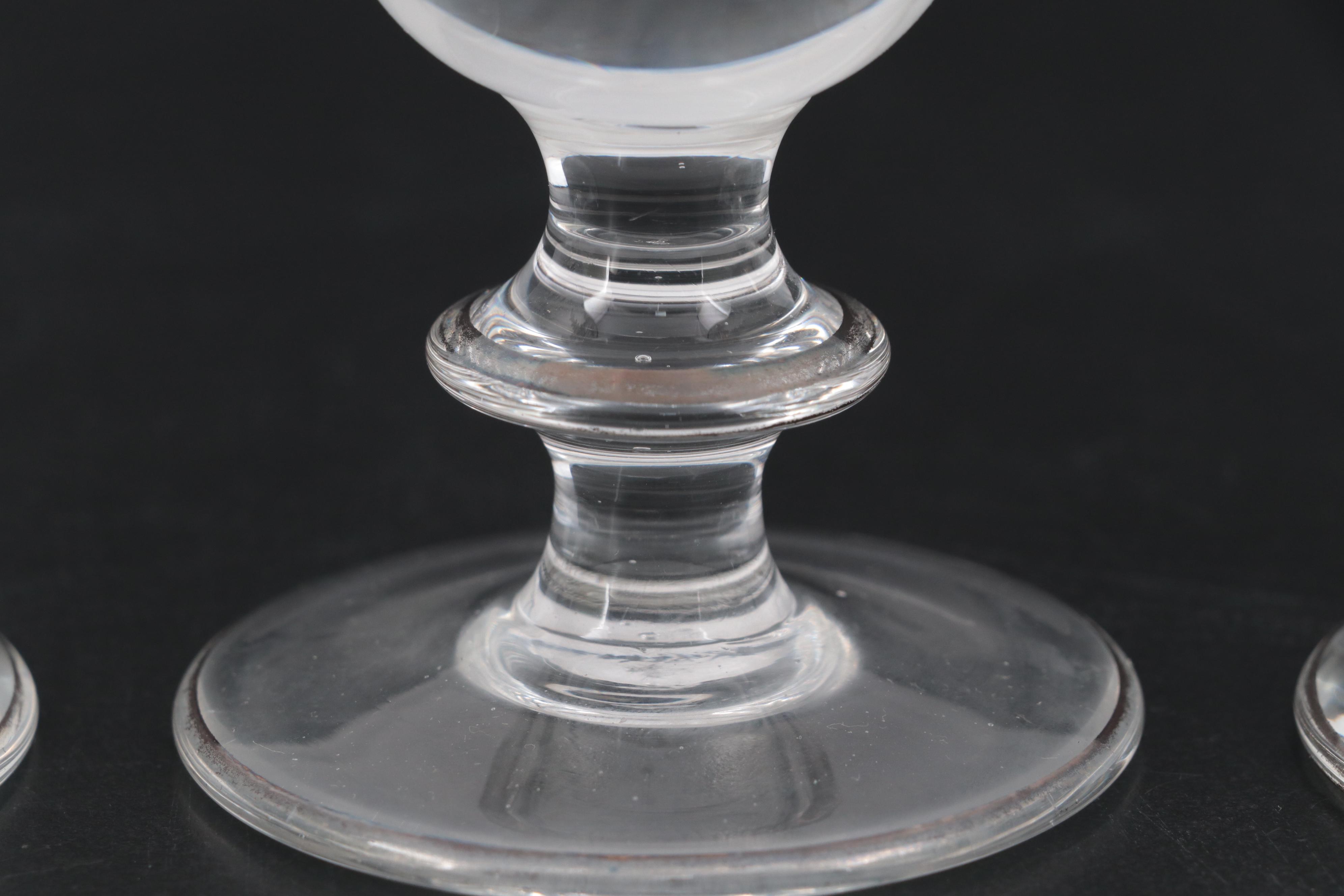 Wilcox International Silver Serving Tray and Wine Glasses EBTH