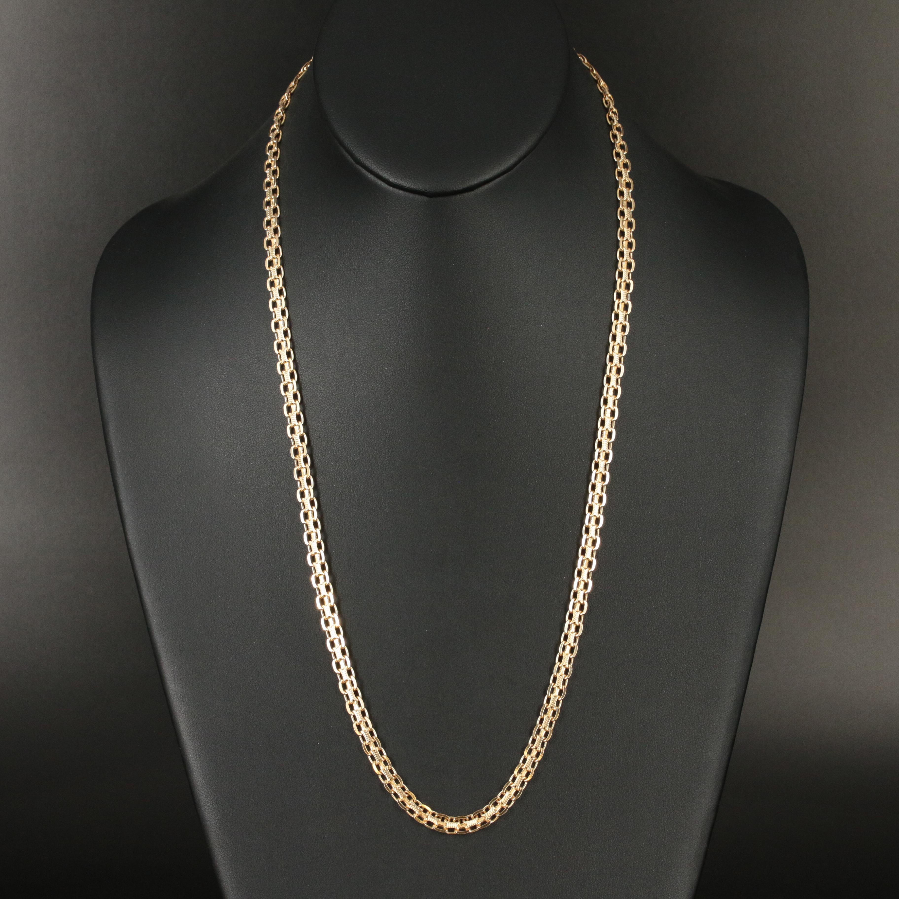 18K Bismark Chain Necklace