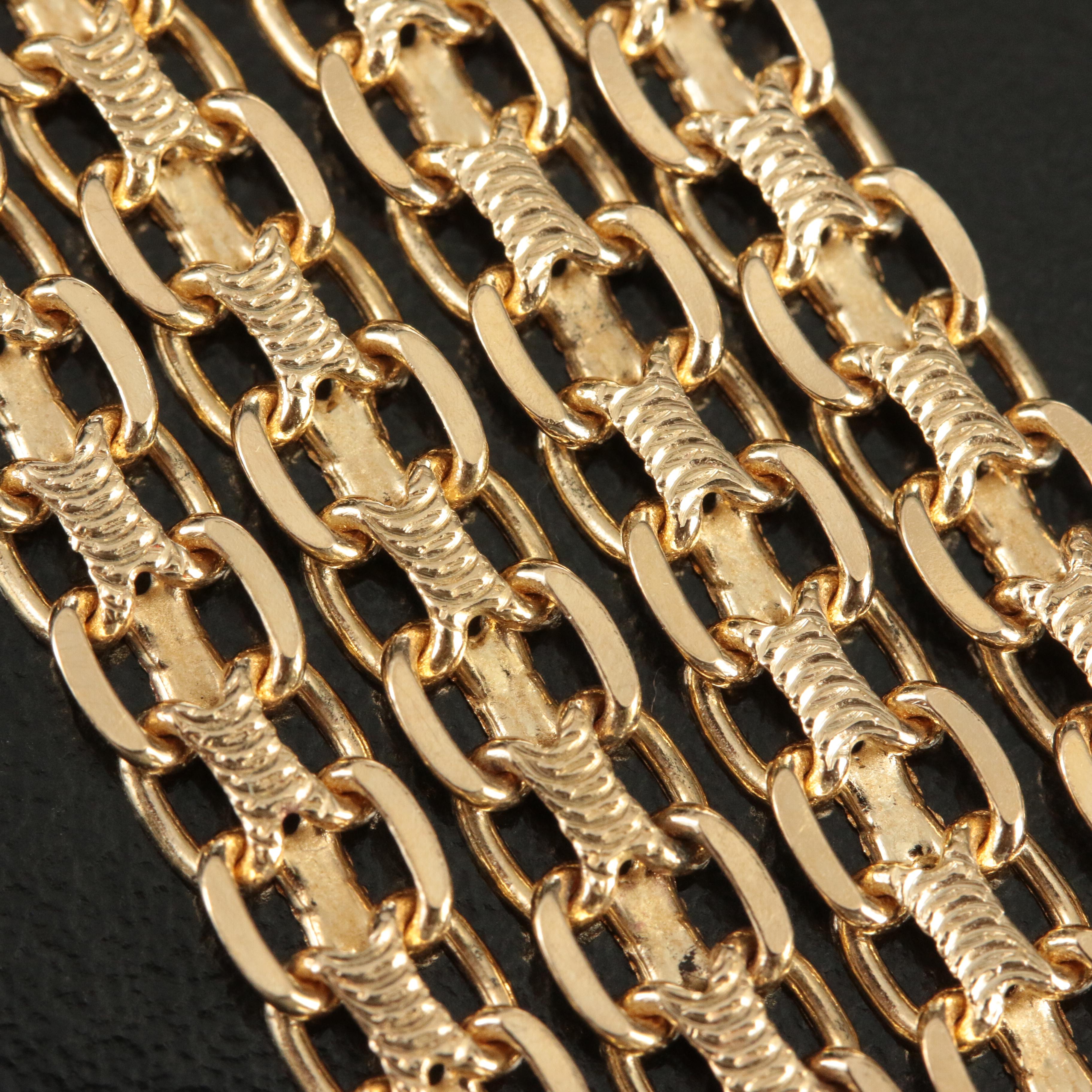 18K Bismark Chain Necklace