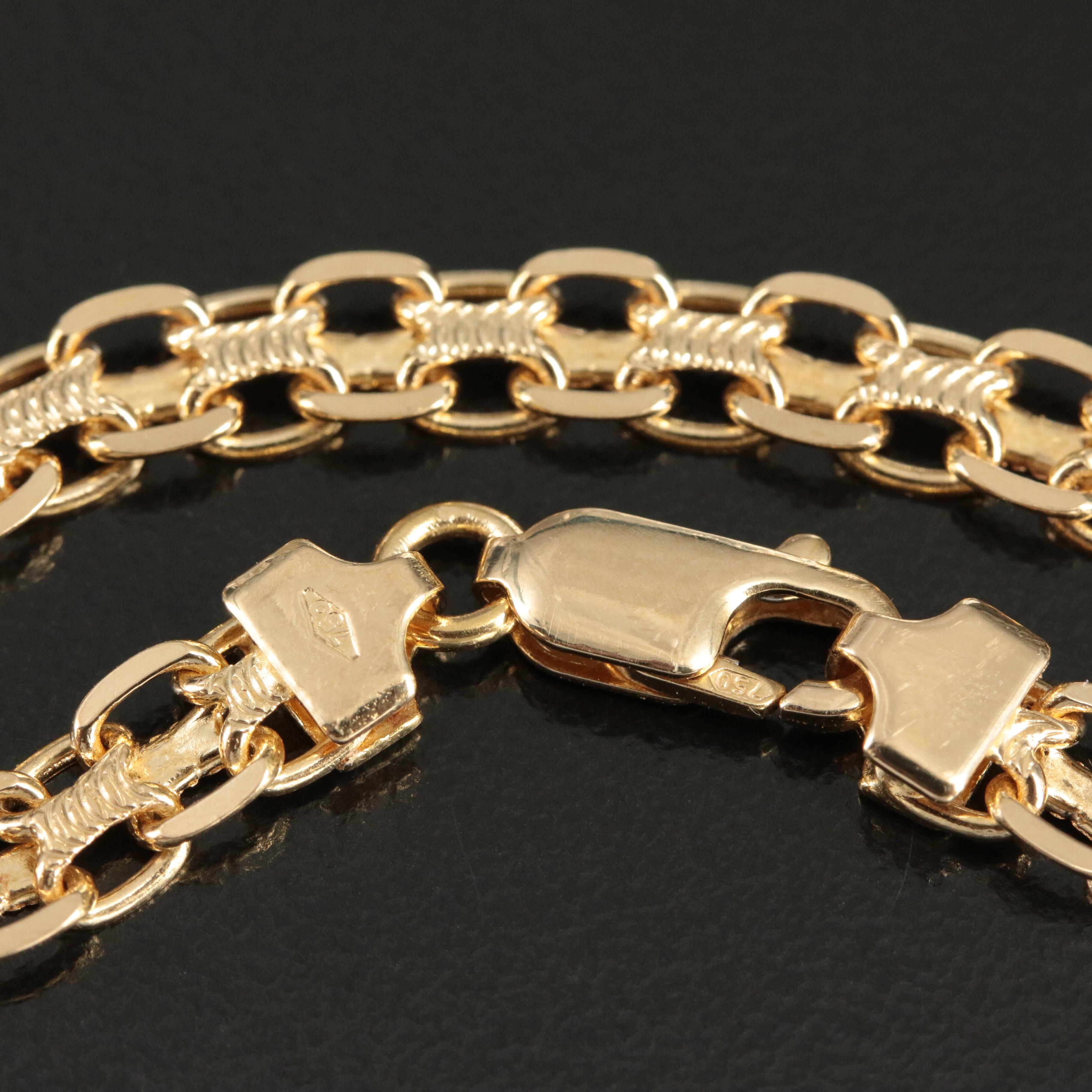 18K Bismark Chain Necklace