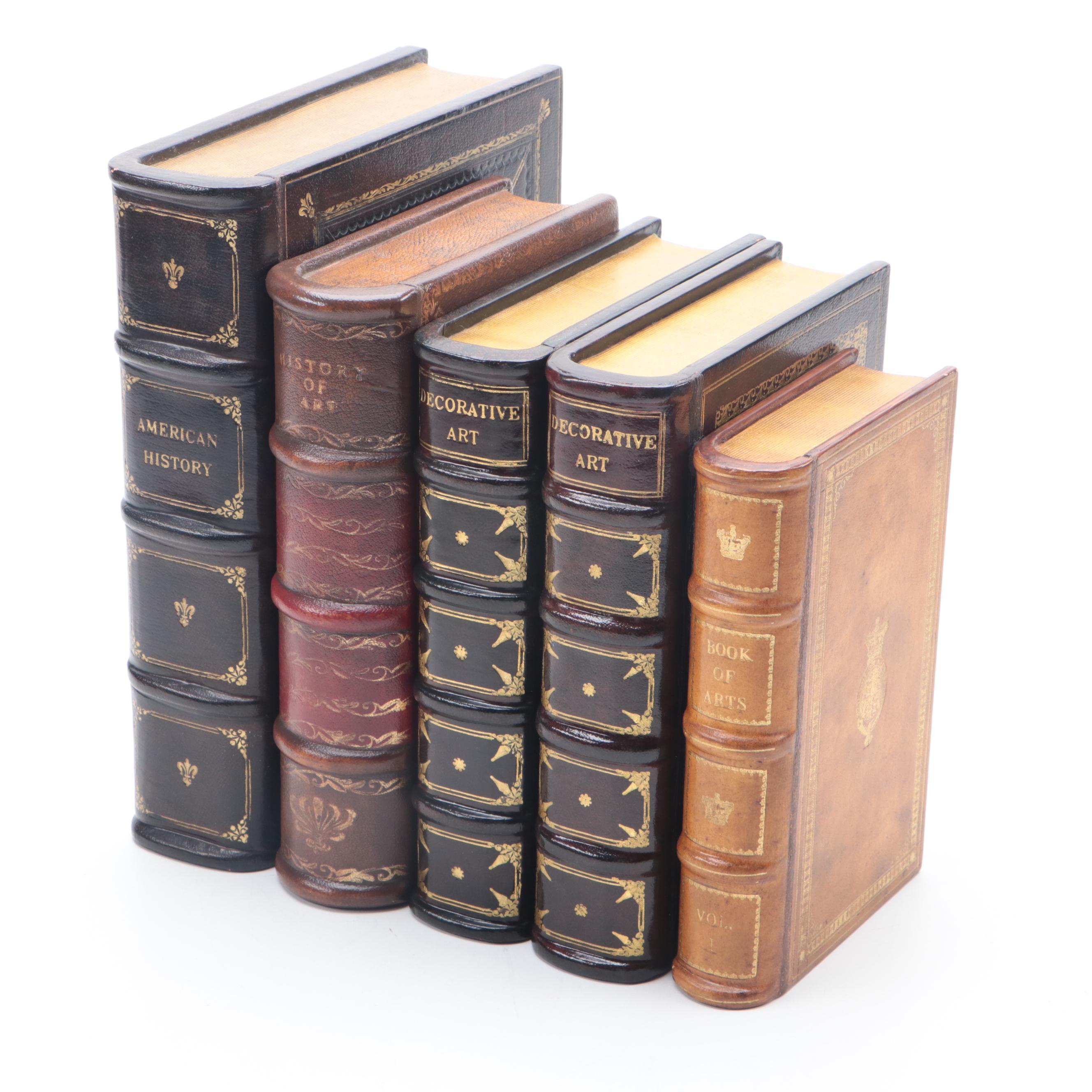 Wooden Book Boxes and Other Decor EBTH