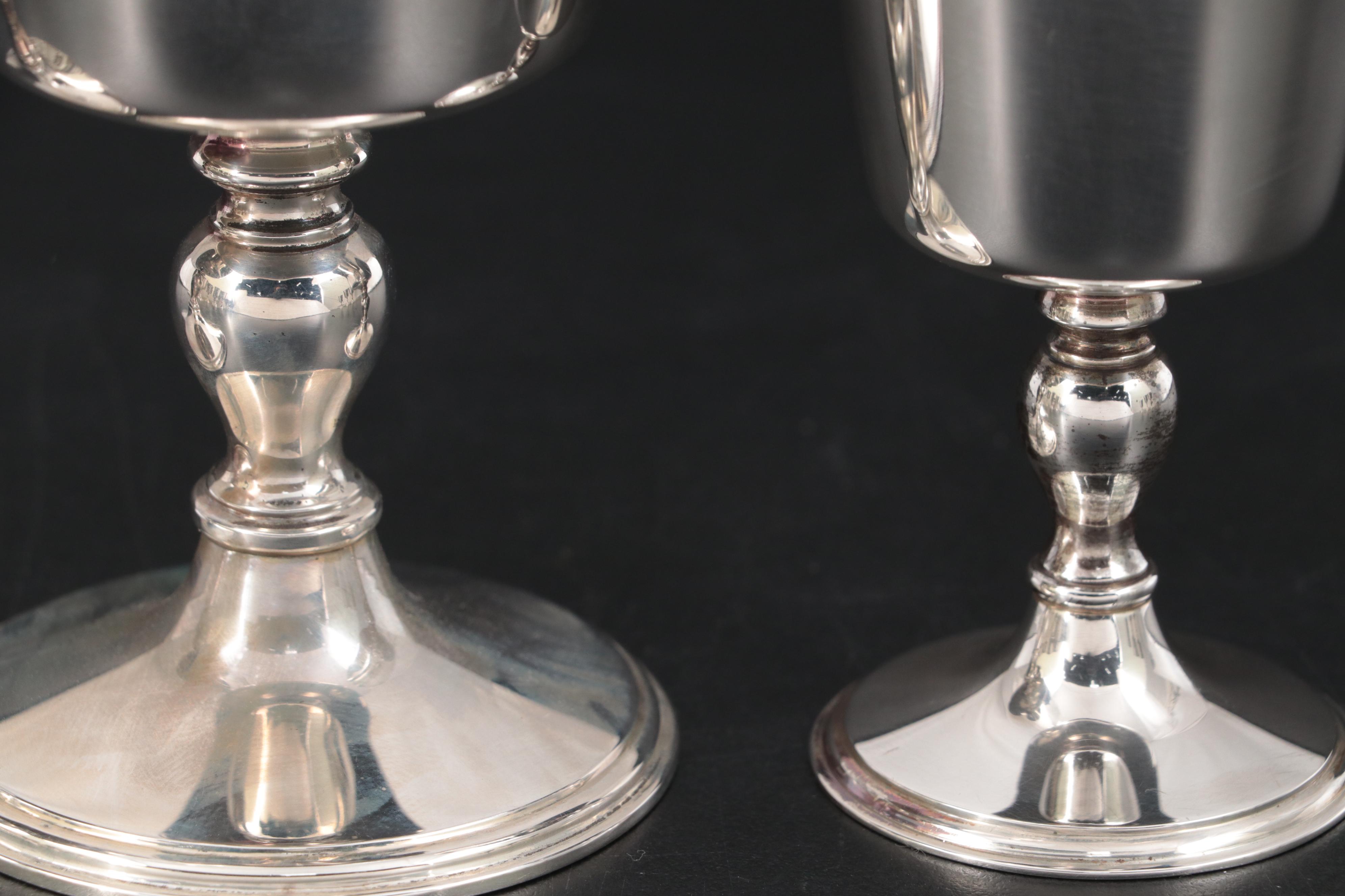 Wakely & Wheeler Sterling Silver Stemware Collection, 1968