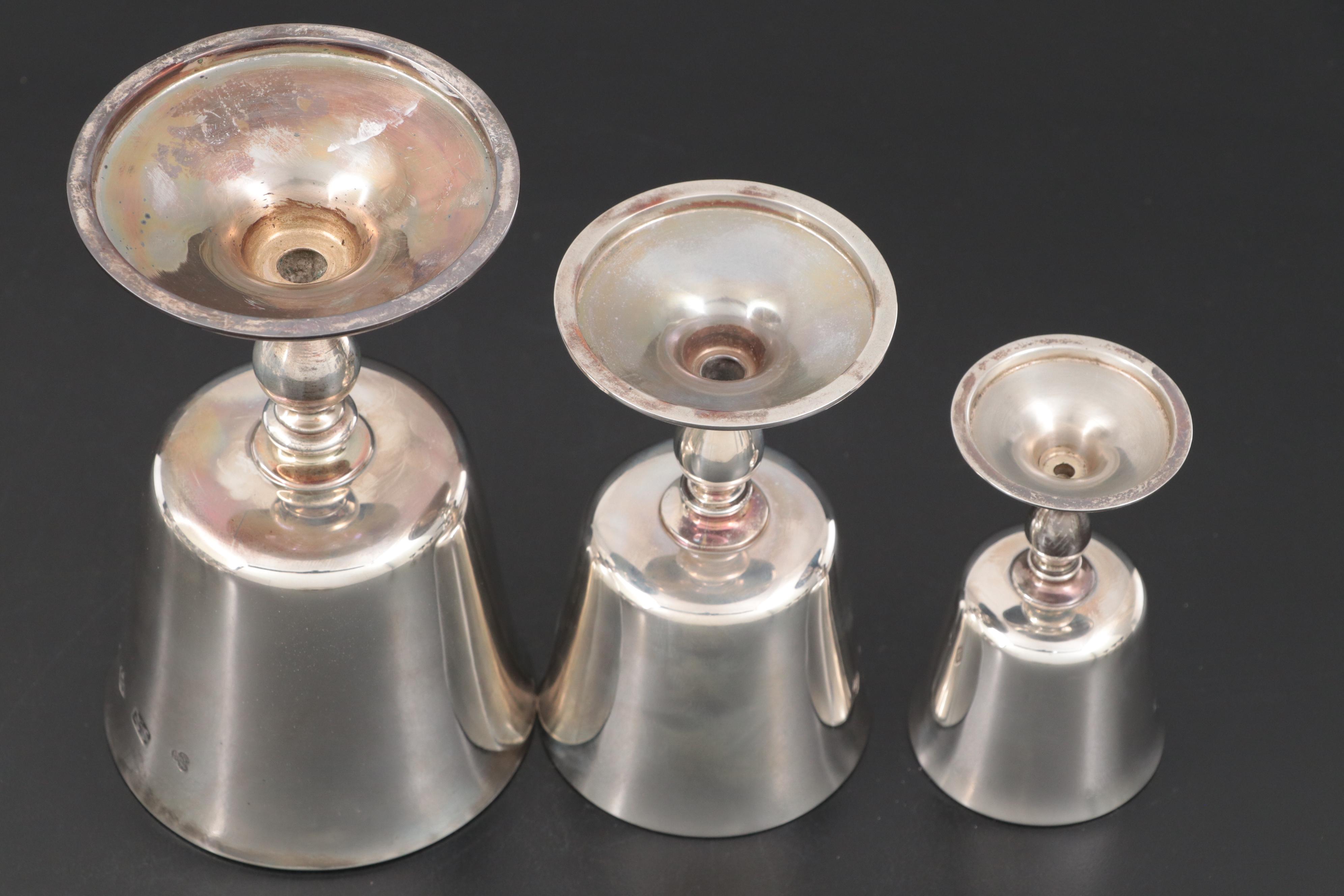 Wakely & Wheeler Sterling Silver Stemware Collection, 1968