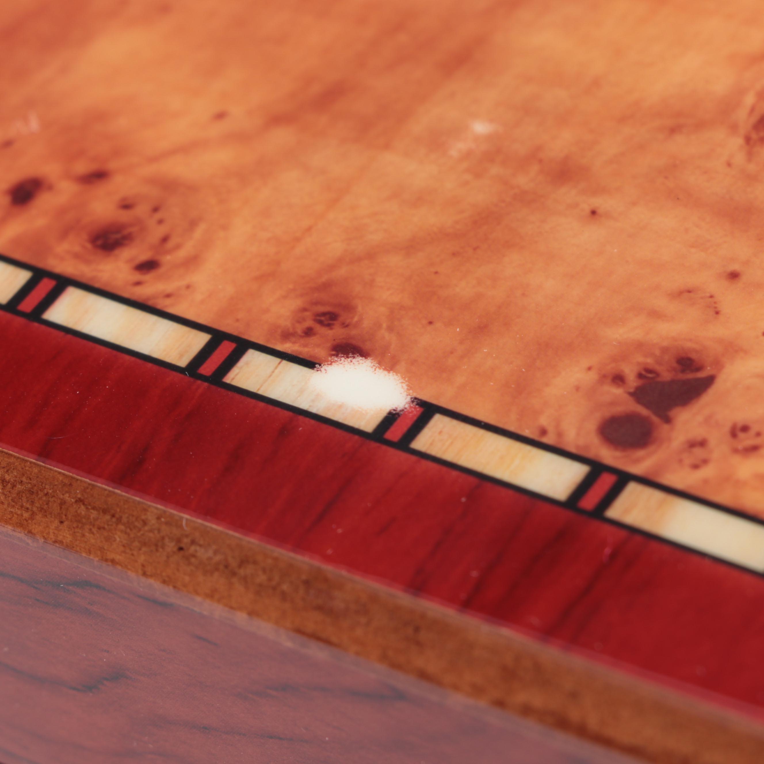 Jere Polished Wood Jewelry Box