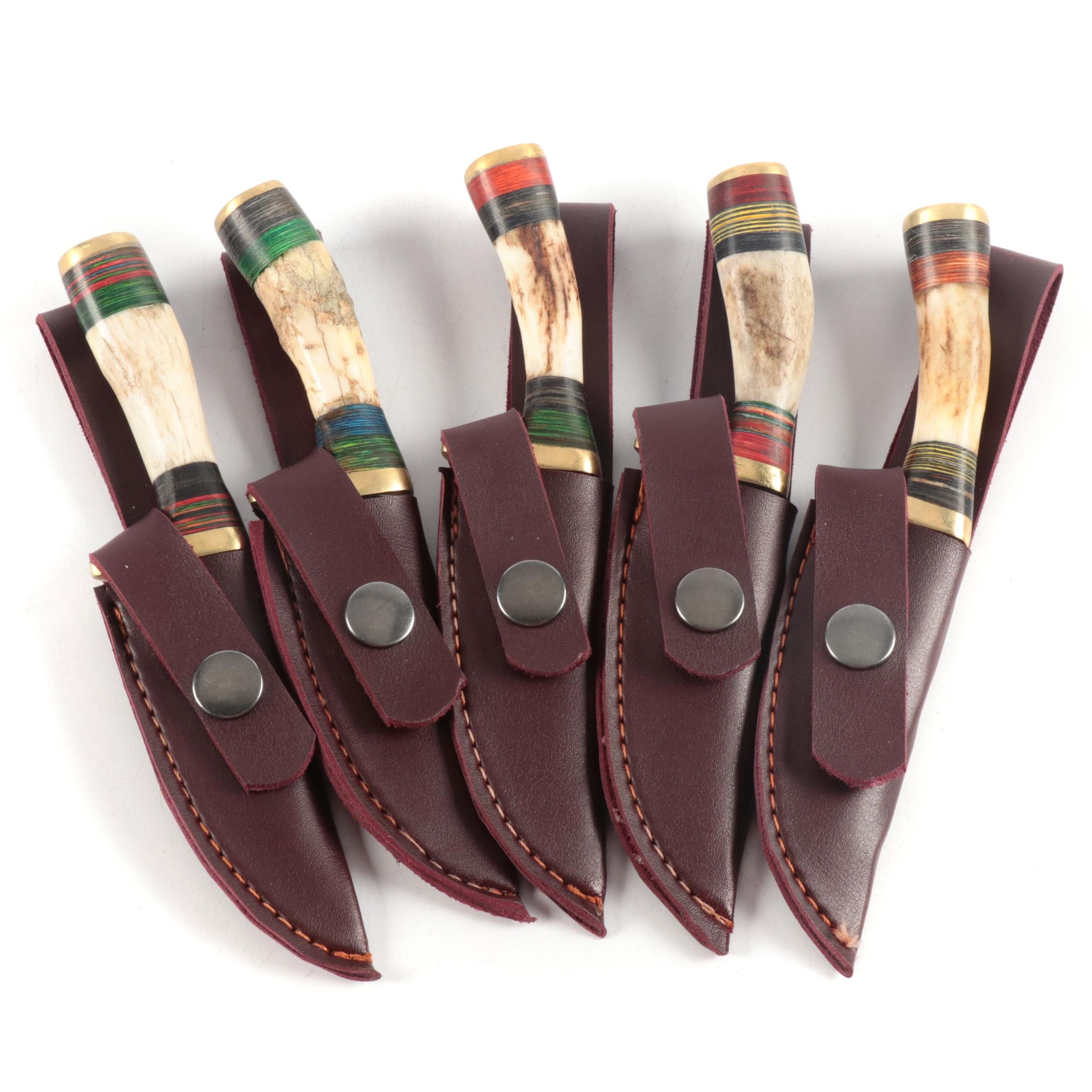 Damascus Blade Knife Set