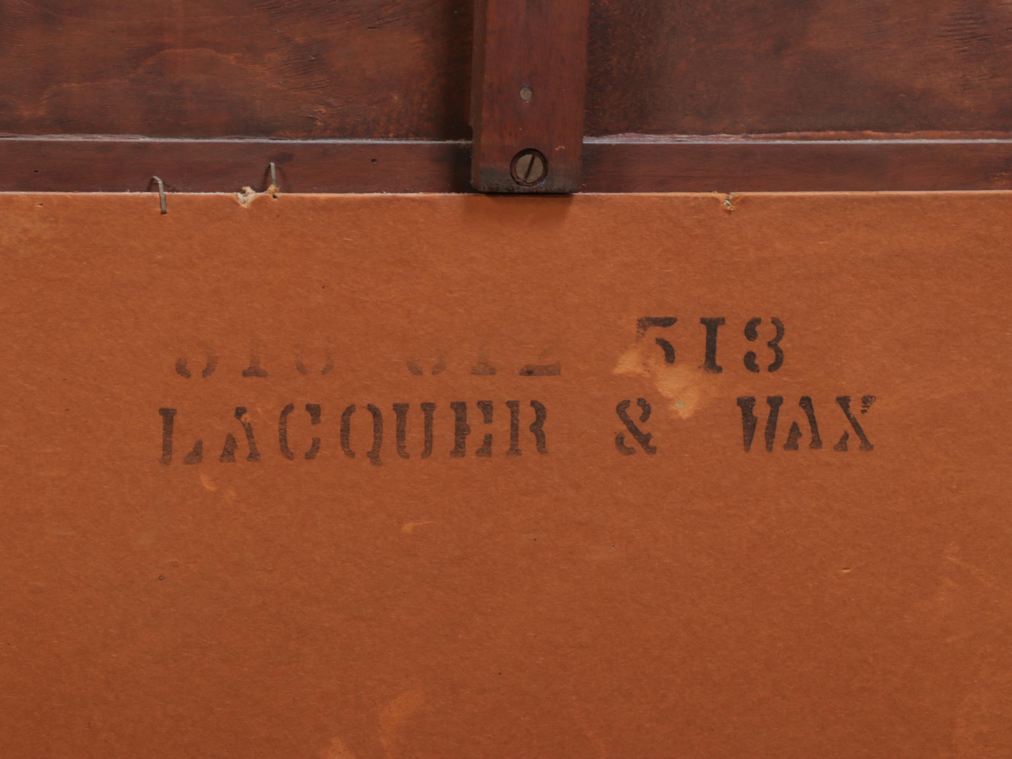 Kling Queen Anne Style Mahogany Dressing Table with Stool