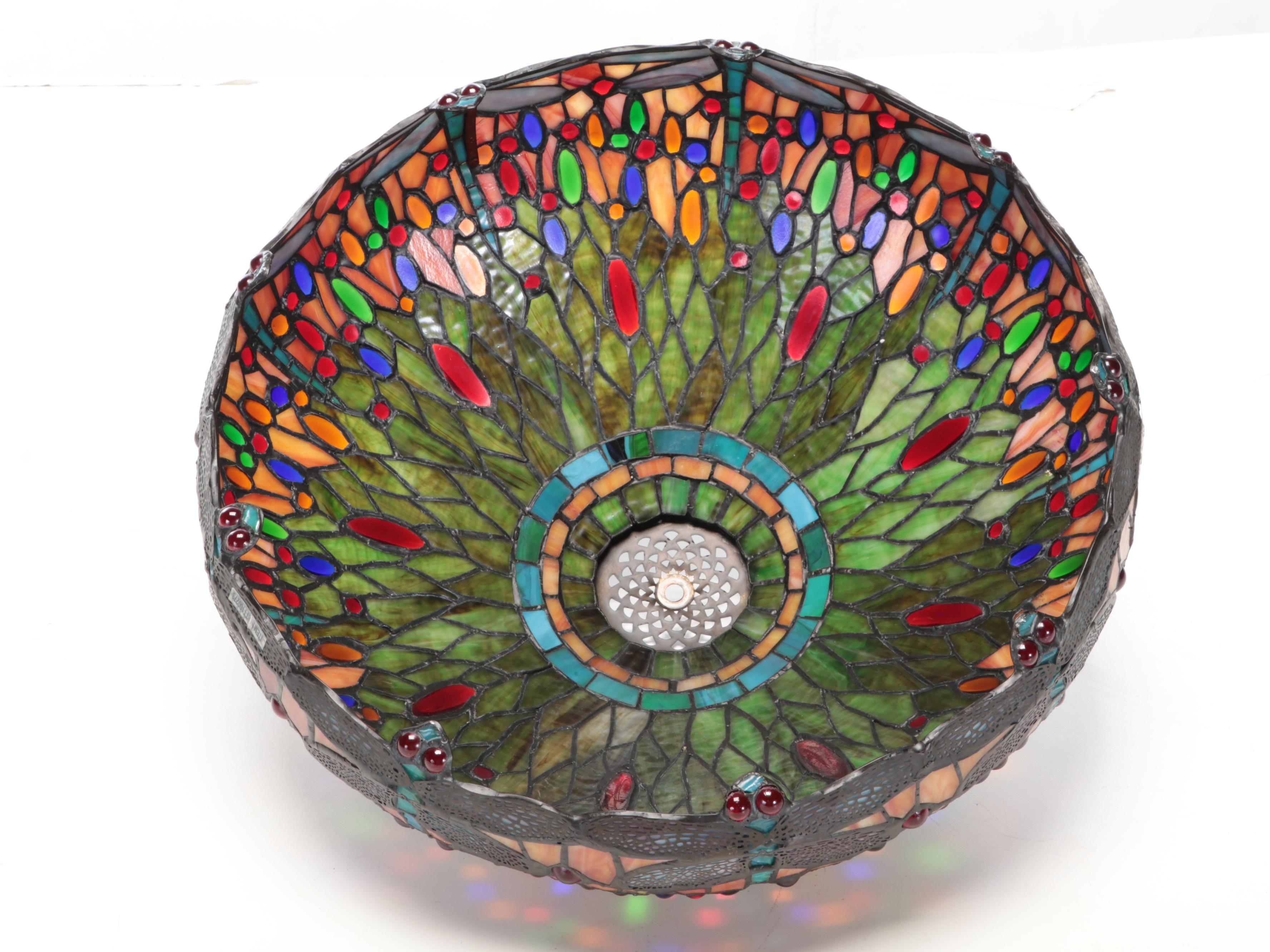 Dale Tiffany Jeweled Dragonfly Lamp