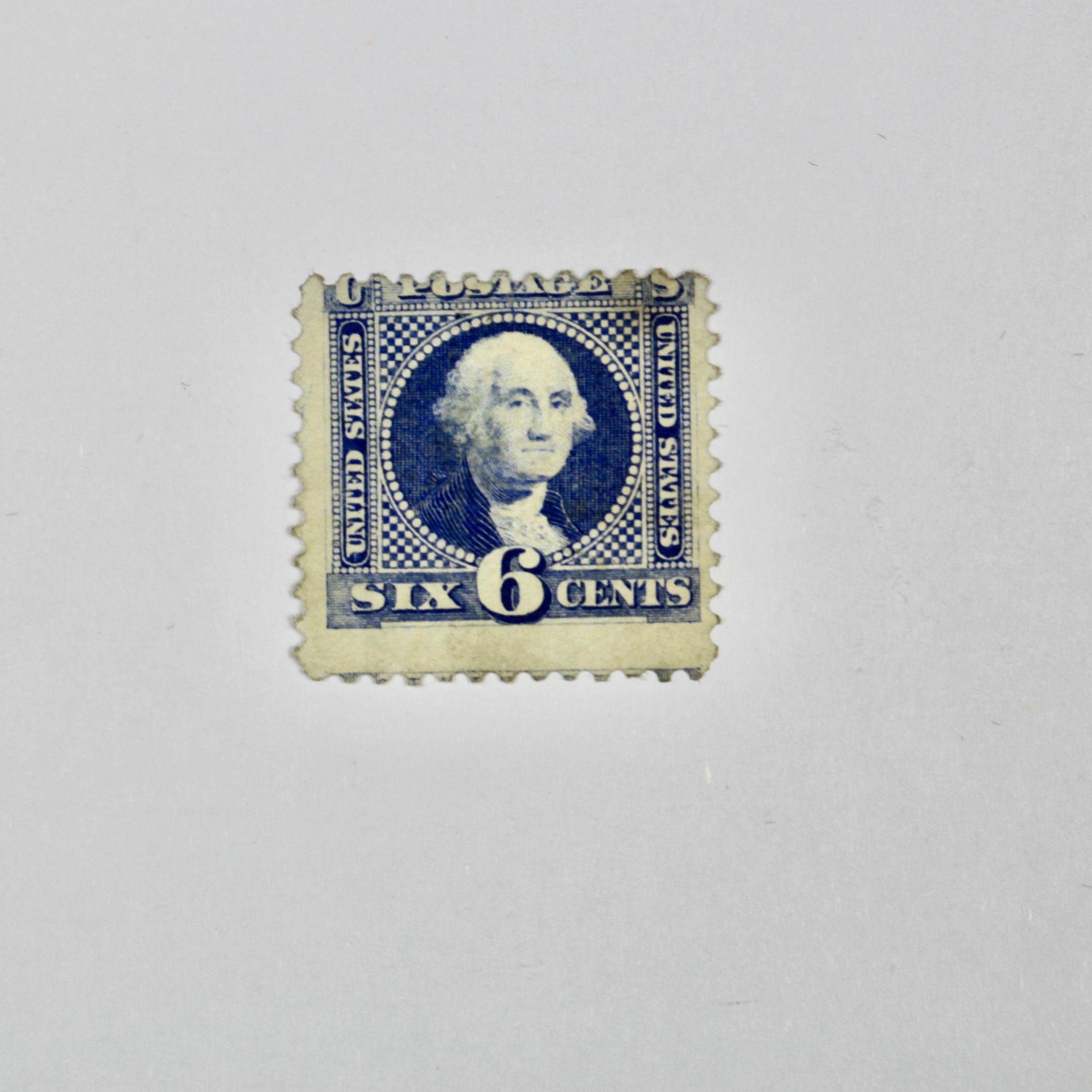 1869 6-Cent Pictorial U.S. Postage Stamp