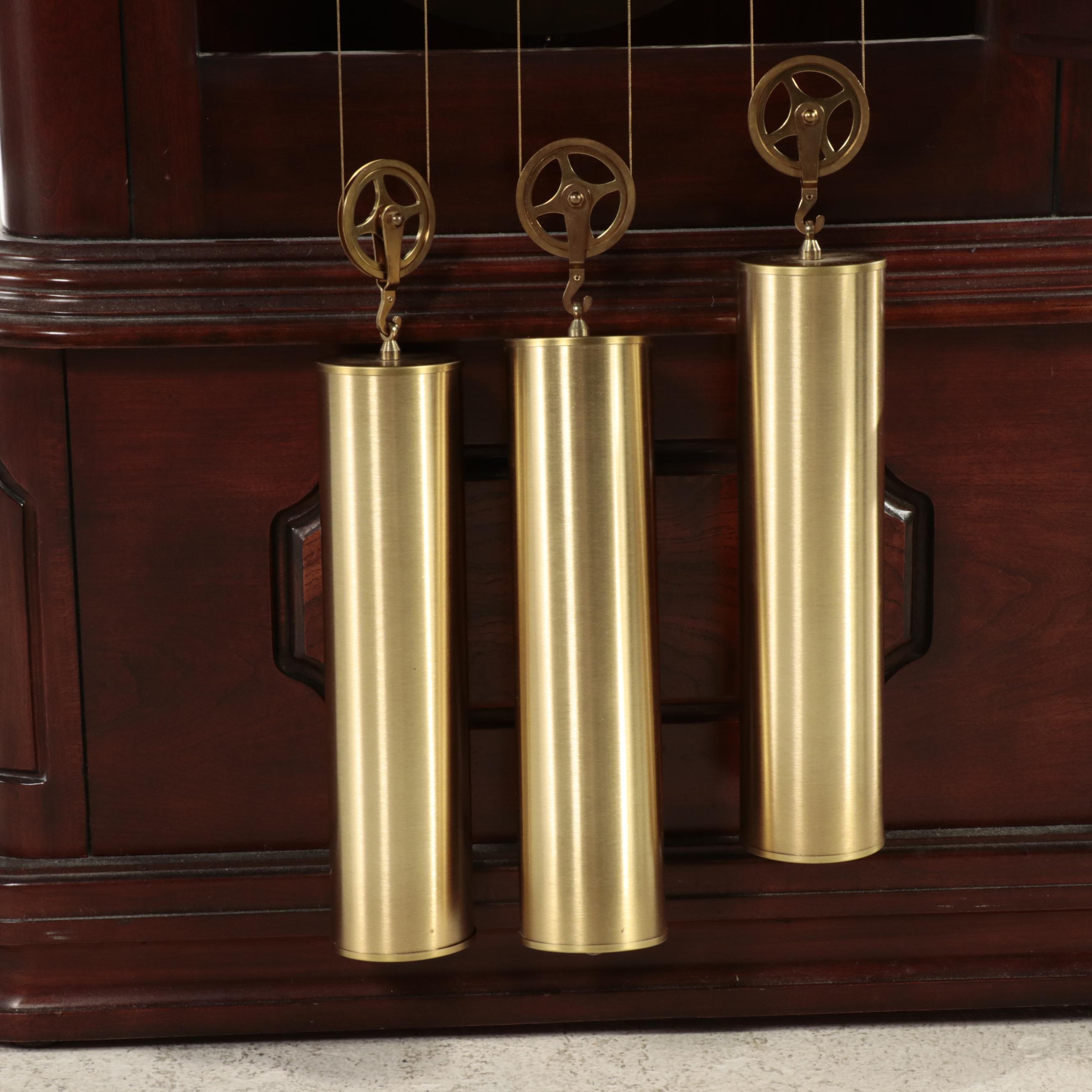 Sovereign Ltd. "Carleton" Cherrywood Grandfather Clock, Late 20th Century