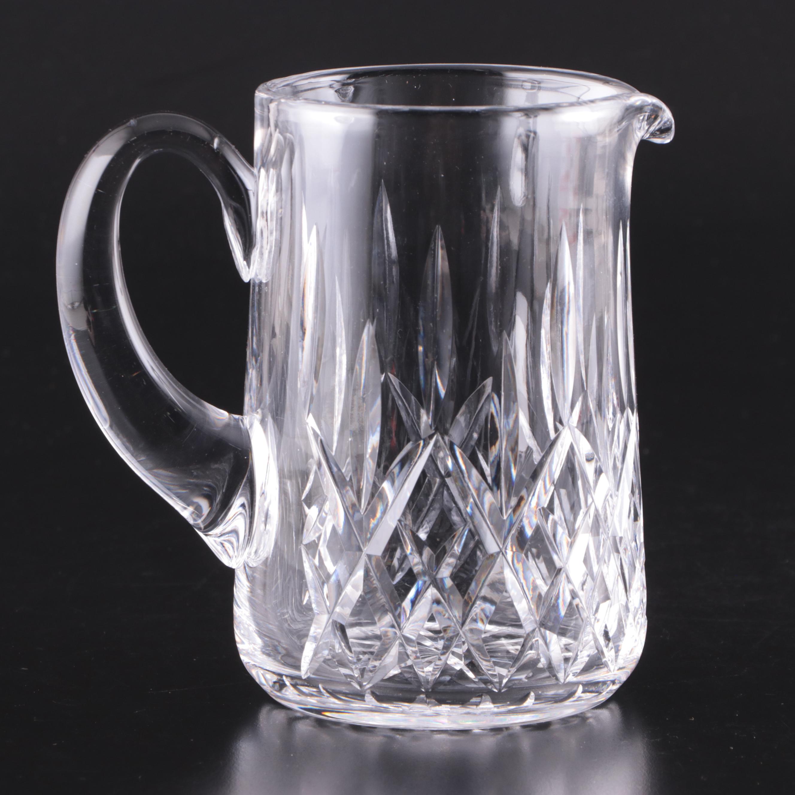 Waterford Crystal "Lismore" Wine Glasses and Pitcher