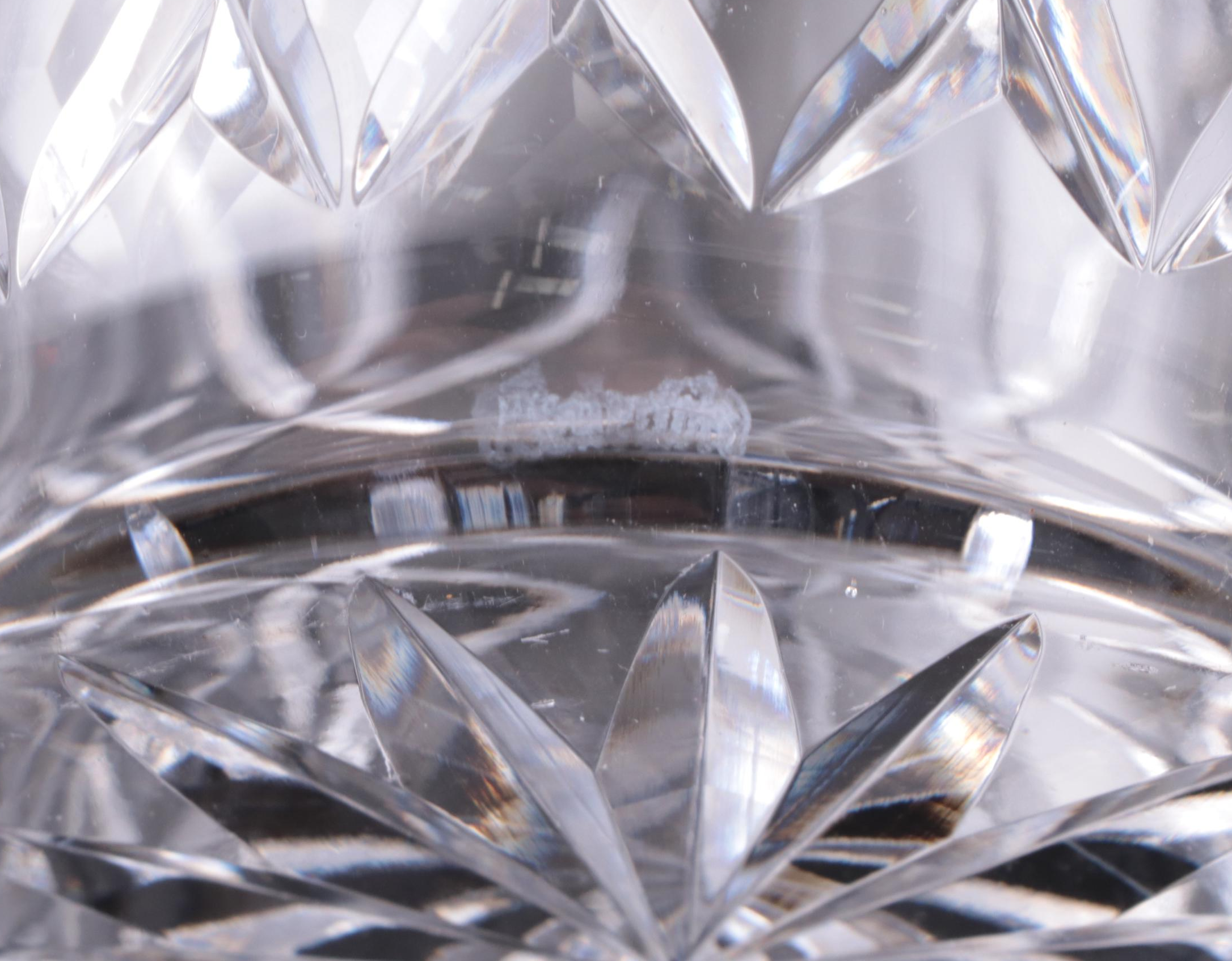 Waterford Crystal "Lismore" Wine Glasses and Pitcher