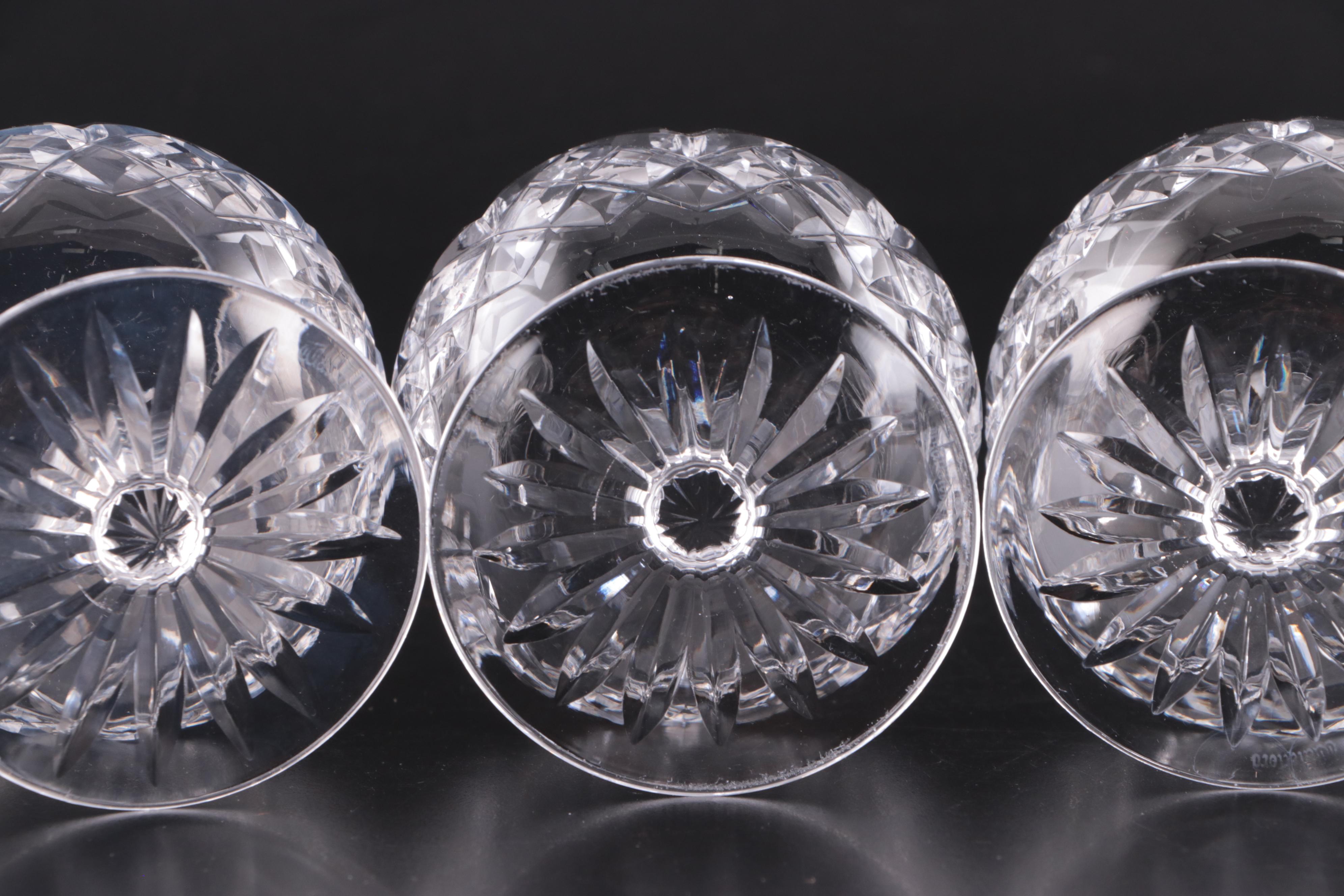 Waterford Crystal "Lismore" Wine Glasses and Pitcher