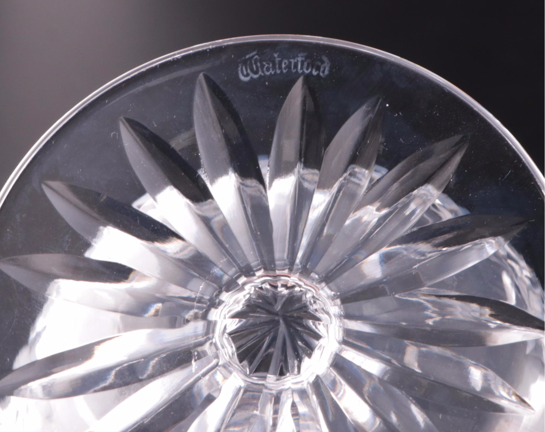 Waterford Crystal "Lismore" Wine Glasses and Pitcher