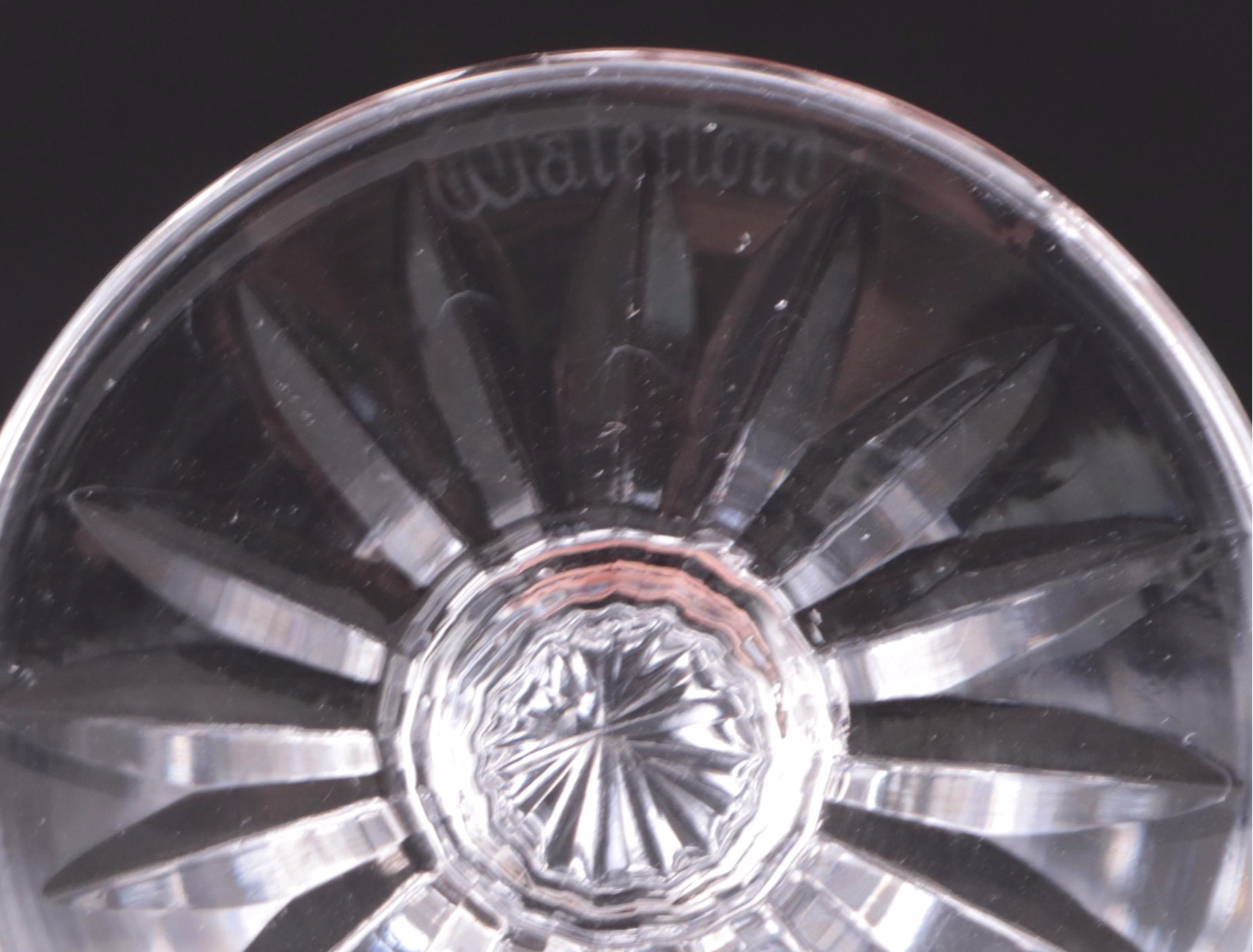 Waterford Crystal "Lismore" Wine Glasses and Pitcher