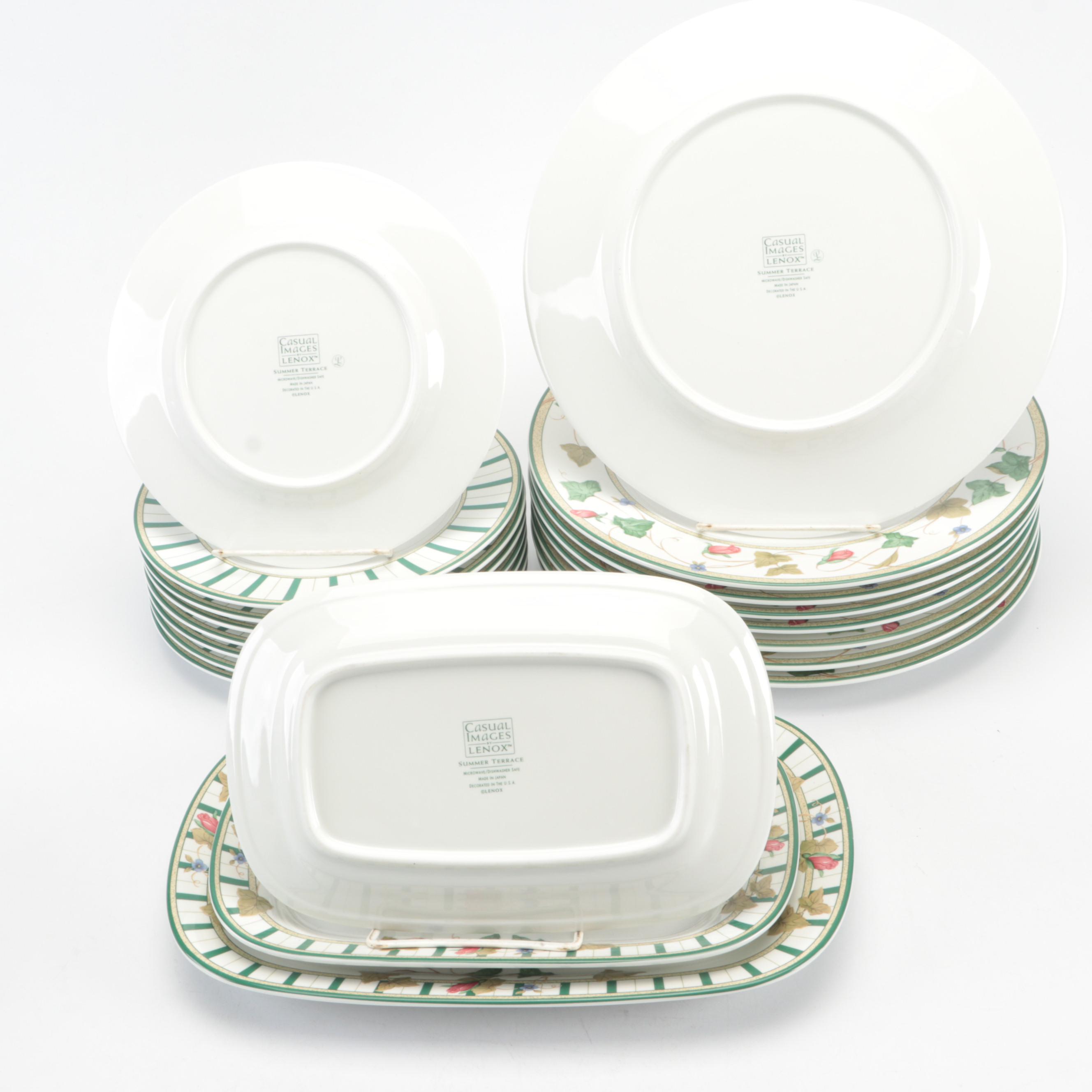 Lenox Casual Images "Summer Terrace" Dinnerware and Serving Accessories