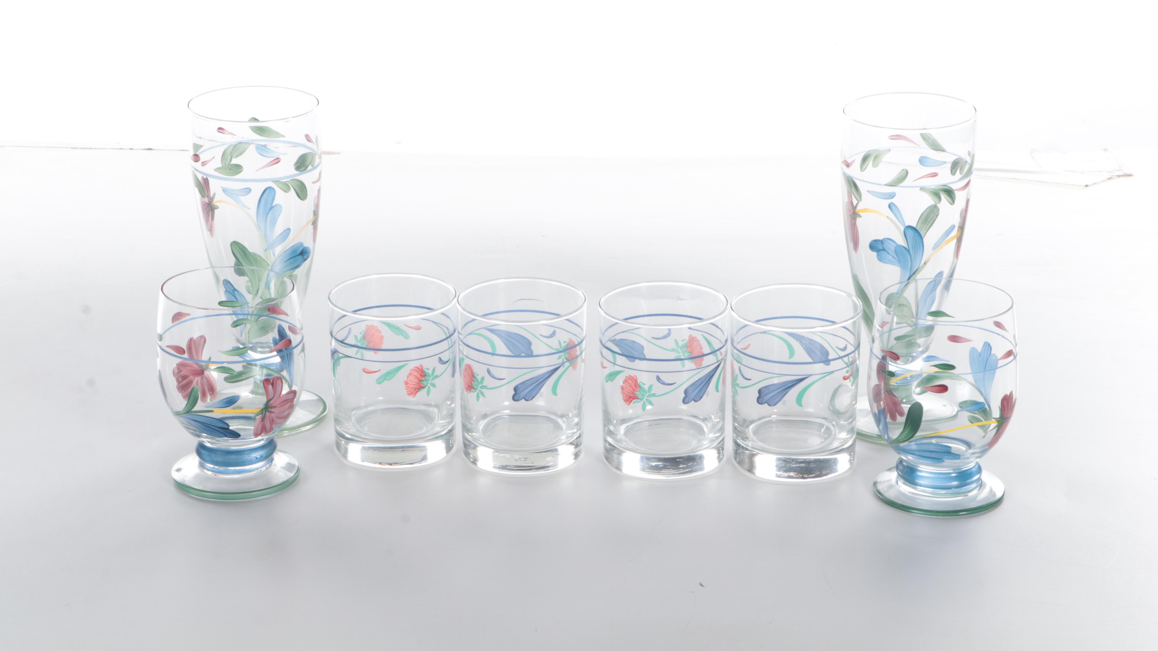 Lenox "Poppies On Blue" Chinastone Dinnerware and Serving Accessories