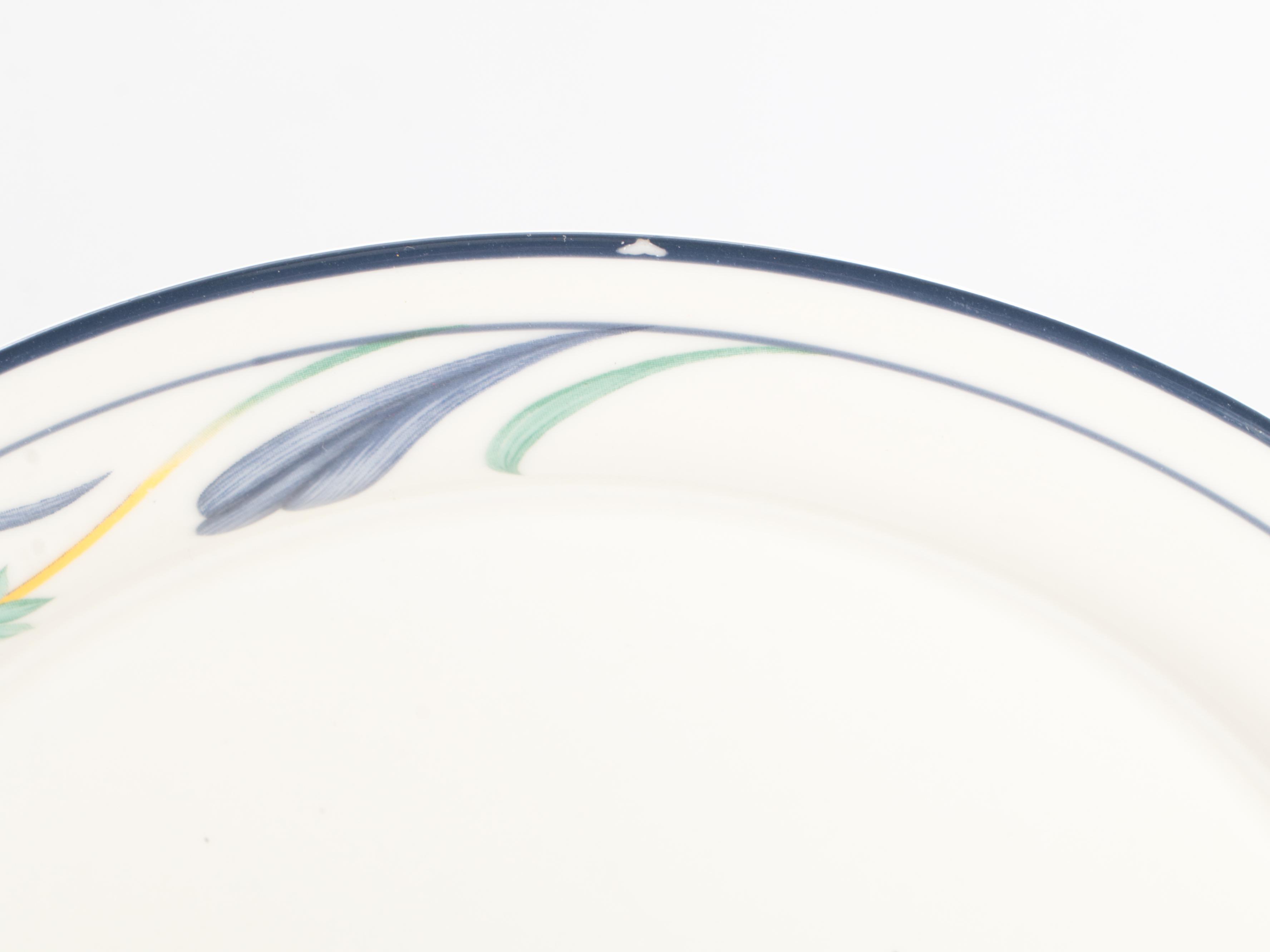 Lenox "Poppies On Blue" Chinastone Dinnerware and Serving Accessories