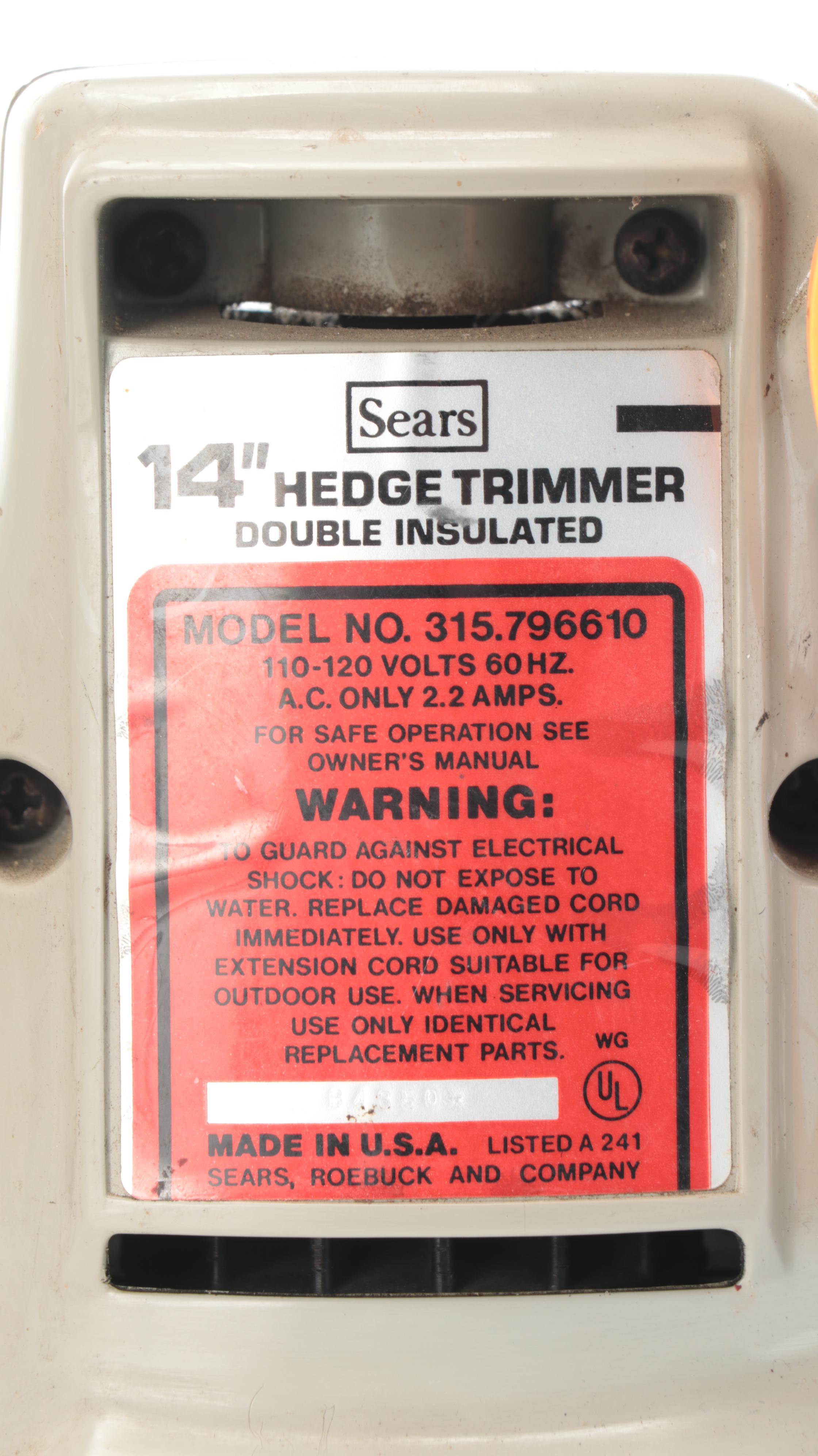 Craftsman Bush Whacker, Reminton Deluxe Limb n' Trim, and More Outdoor Tools