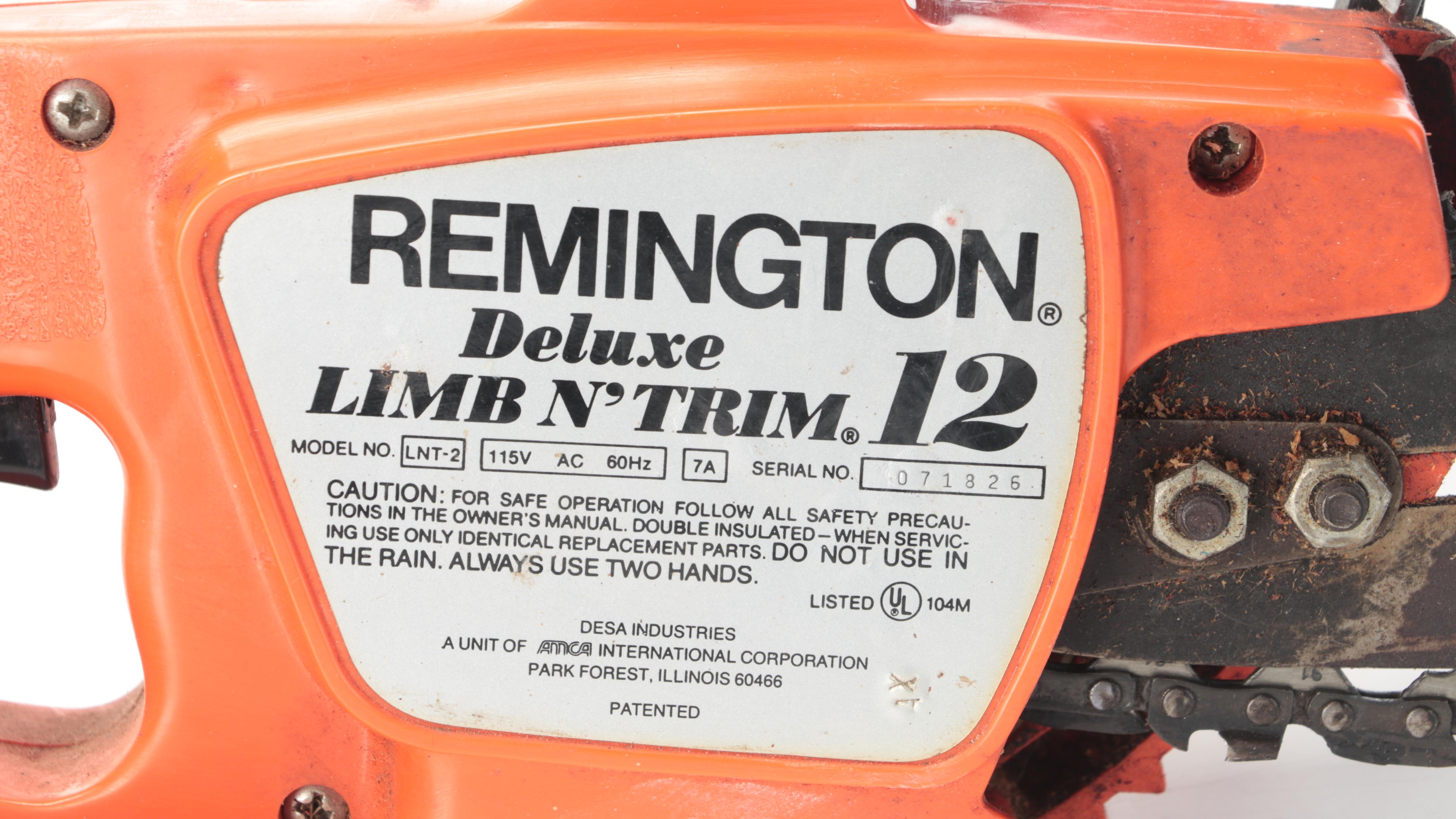 Craftsman Bush Whacker, Reminton Deluxe Limb n' Trim, and More Outdoor Tools