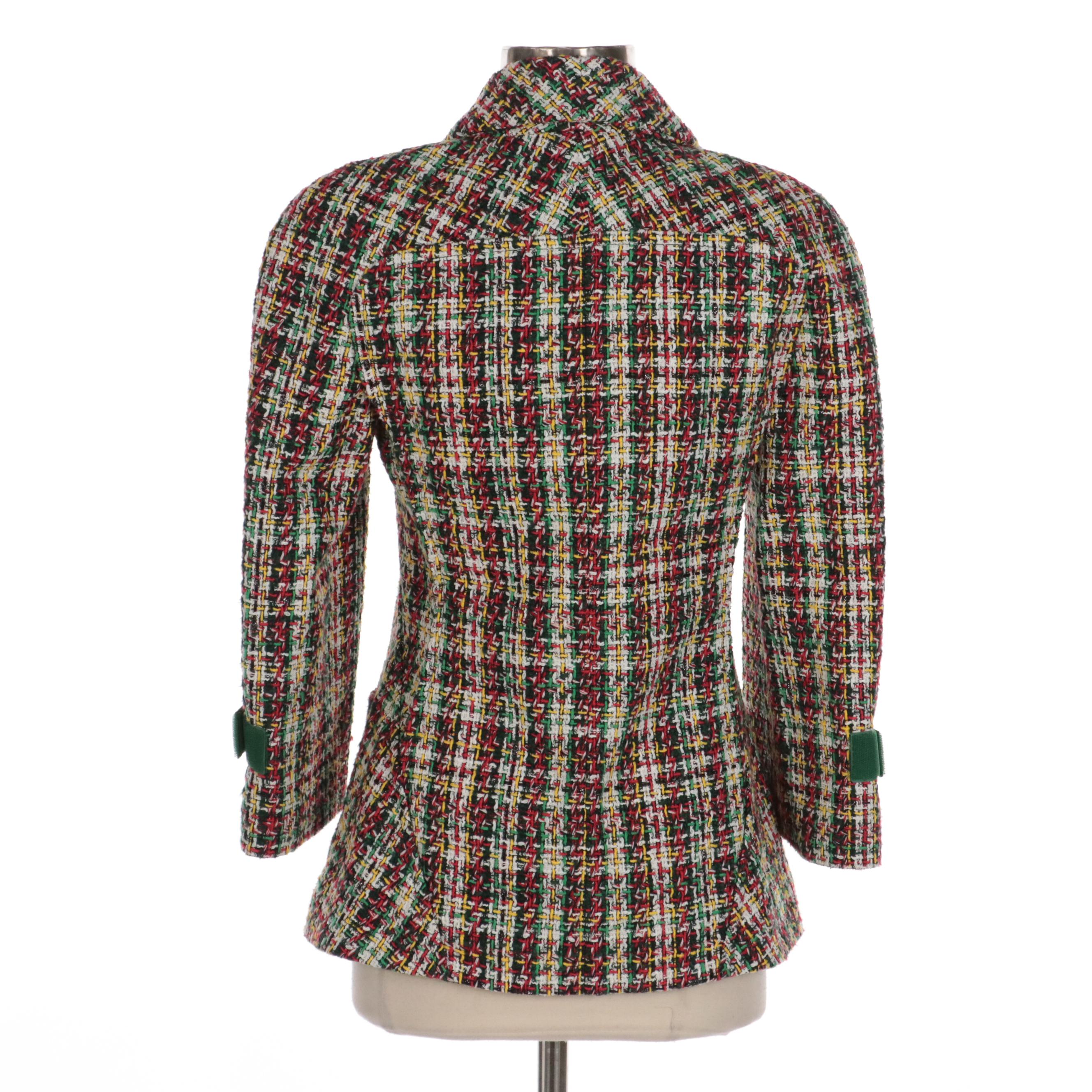 Chanel Bouclé Tweed Jacket with Velcro, New with Tag