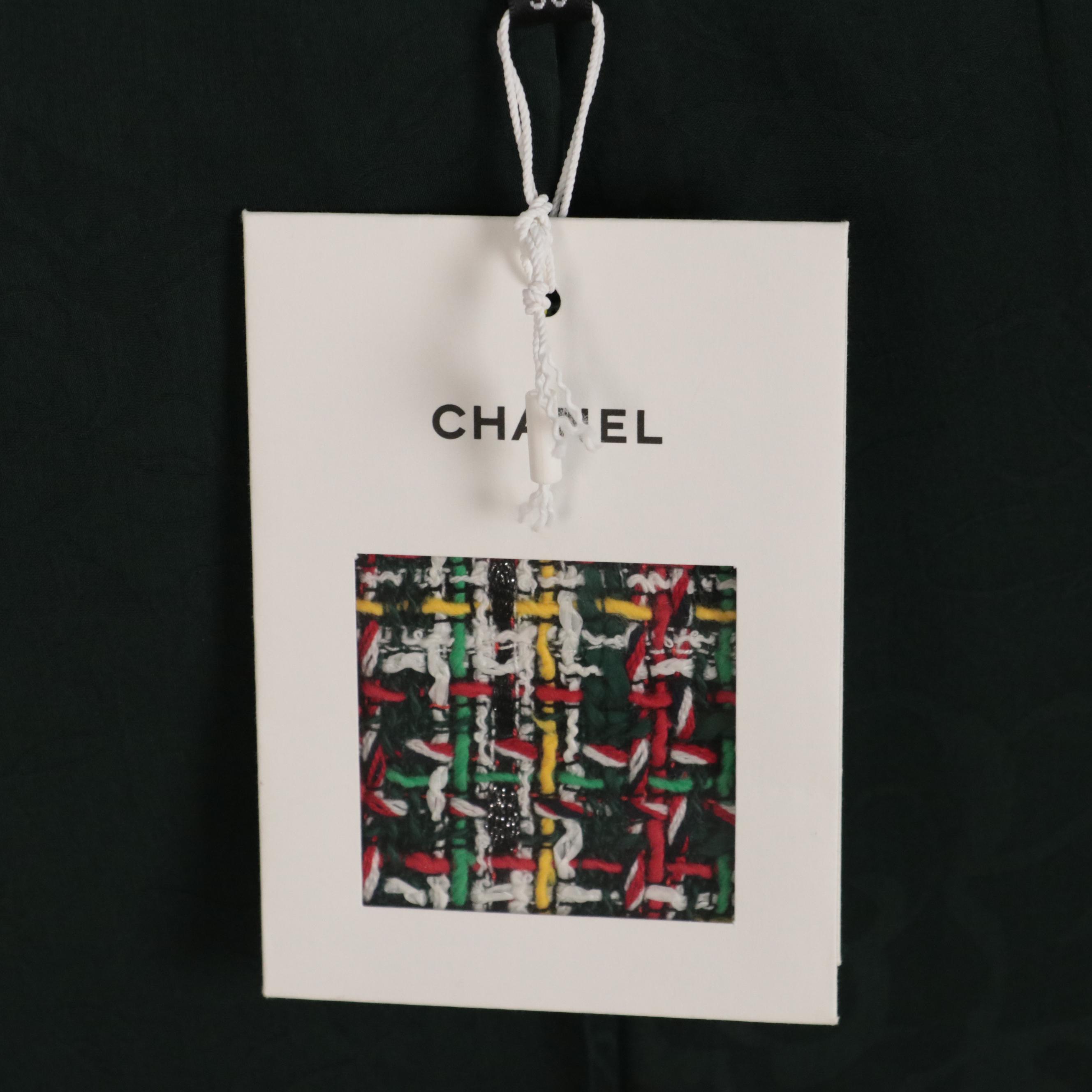 Chanel Bouclé Tweed Jacket with Velcro, New with Tag