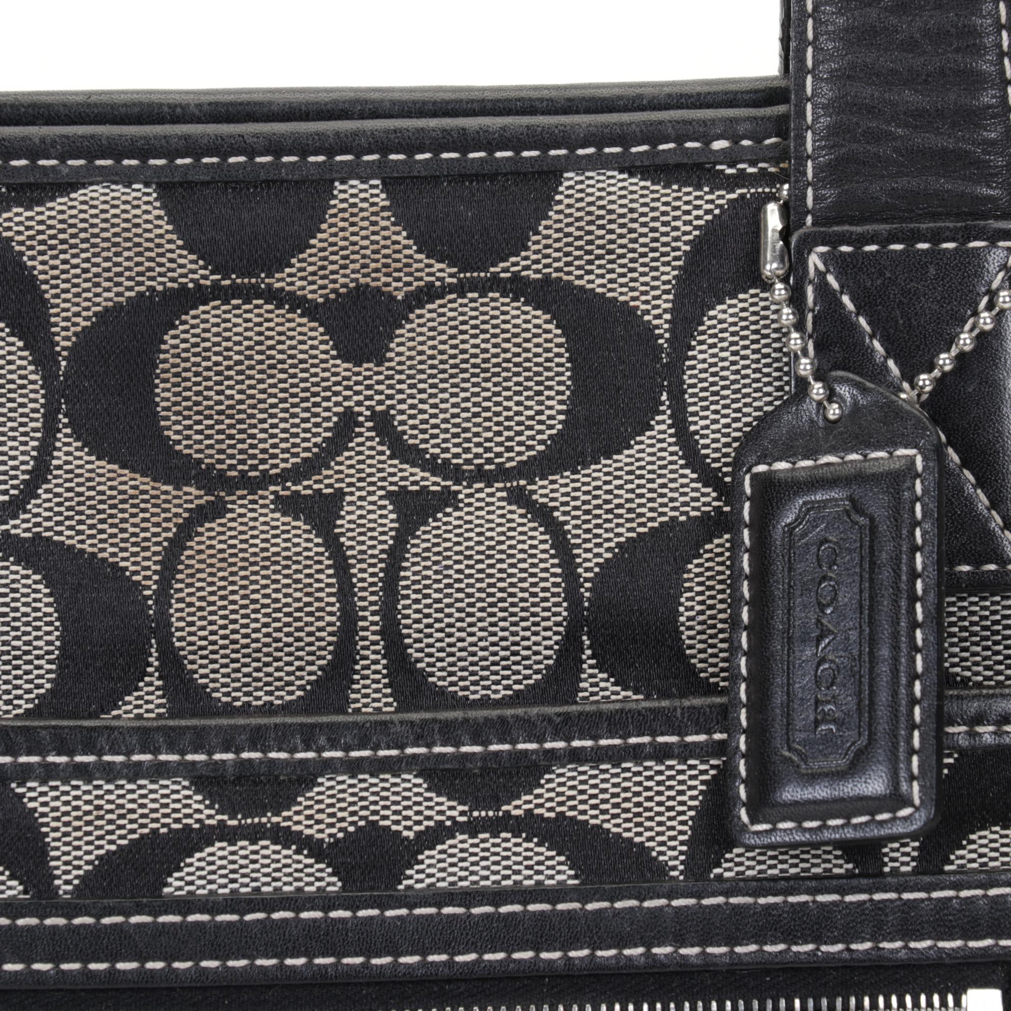 Coach Leather with Signature Canvas Shoulder Bags, Wallet, and Wristlet