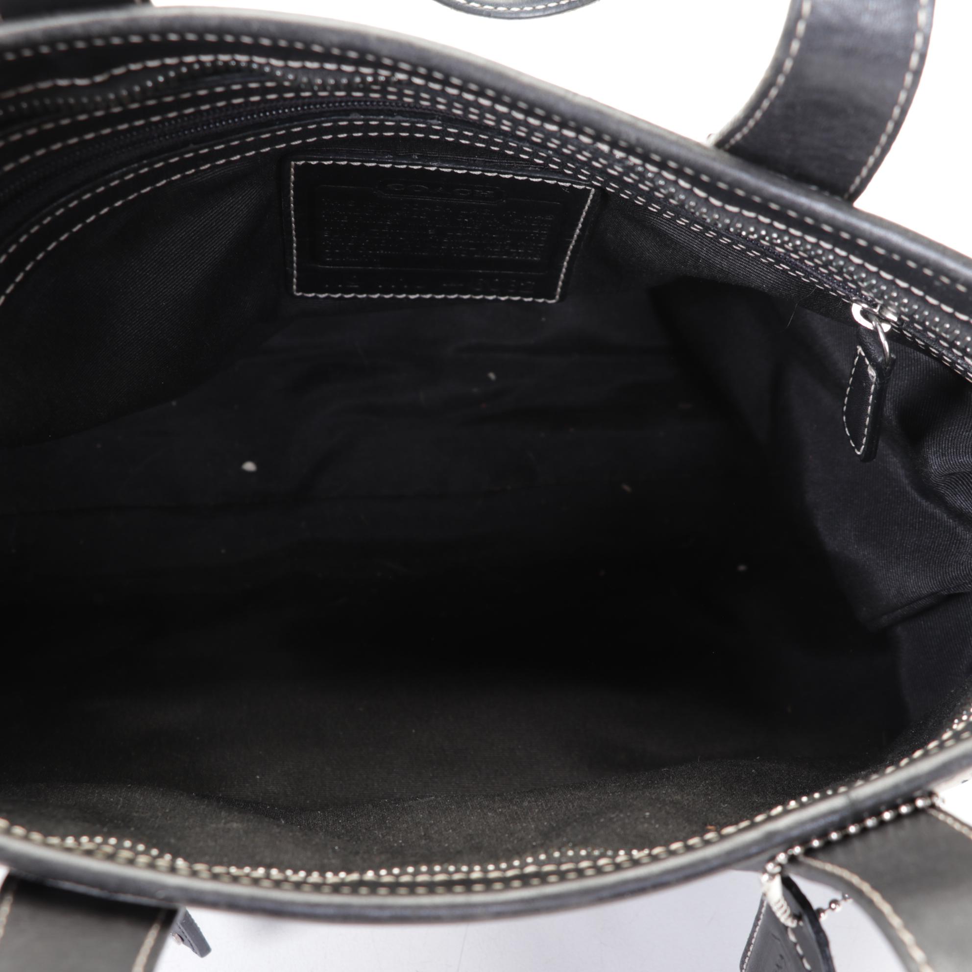 Coach Leather with Signature Canvas Shoulder Bags, Wallet, and Wristlet