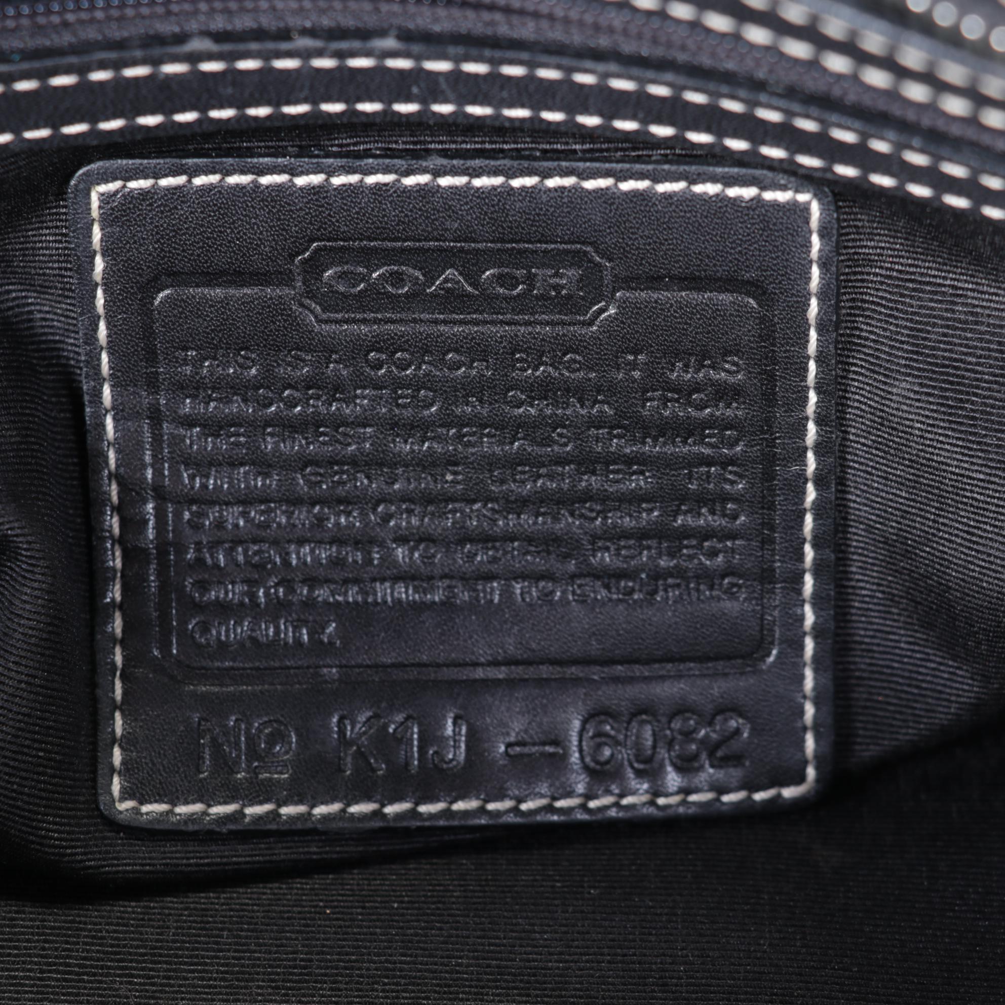 Coach Leather with Signature Canvas Shoulder Bags, Wallet, and Wristlet