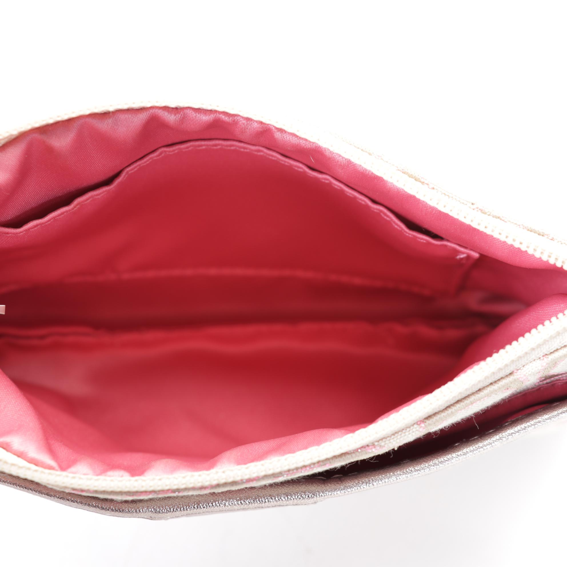 Coach Leather with Signature Canvas Shoulder Bags, Wallet, and Wristlet