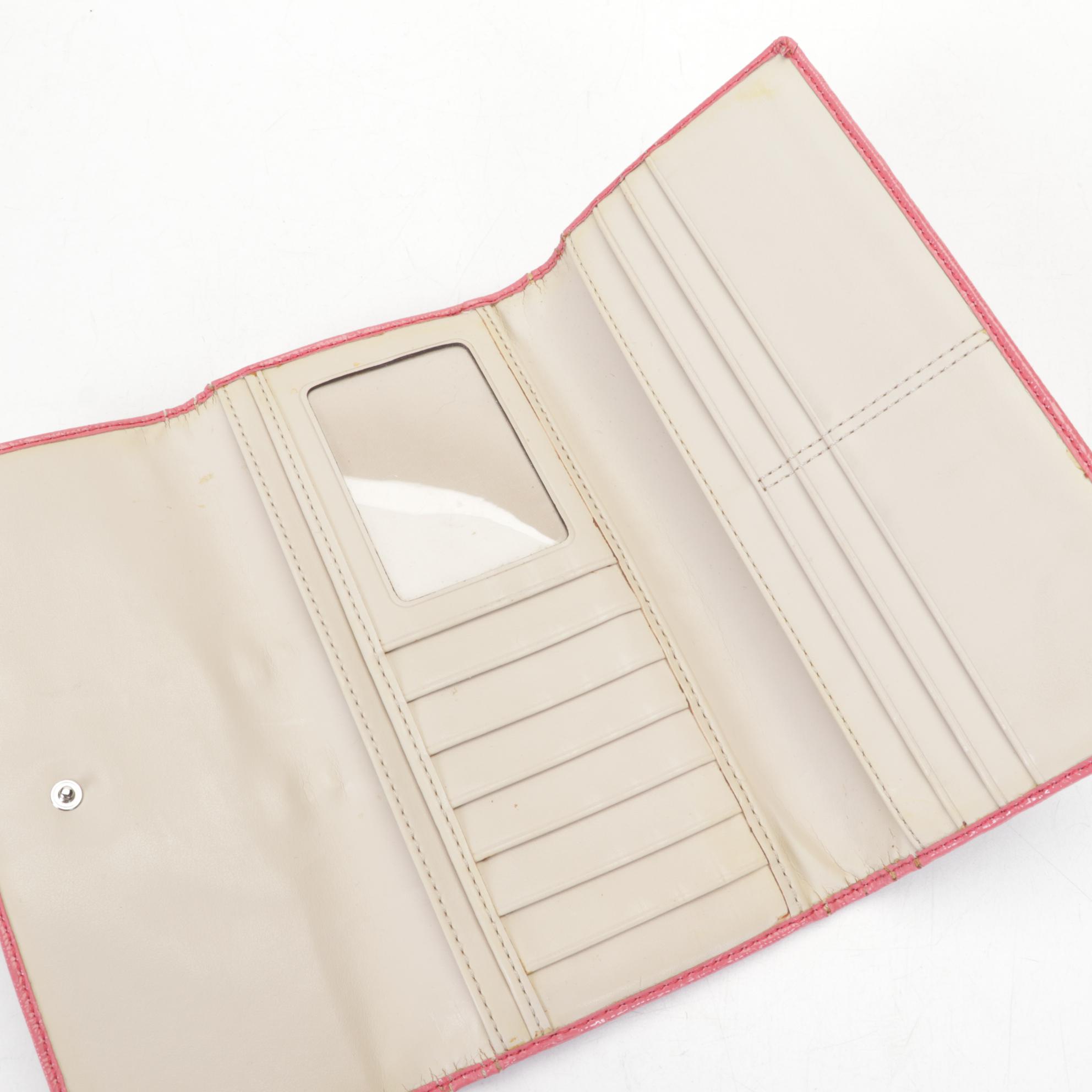 Coach Leather with Signature Canvas Shoulder Bags, Wallet, and Wristlet