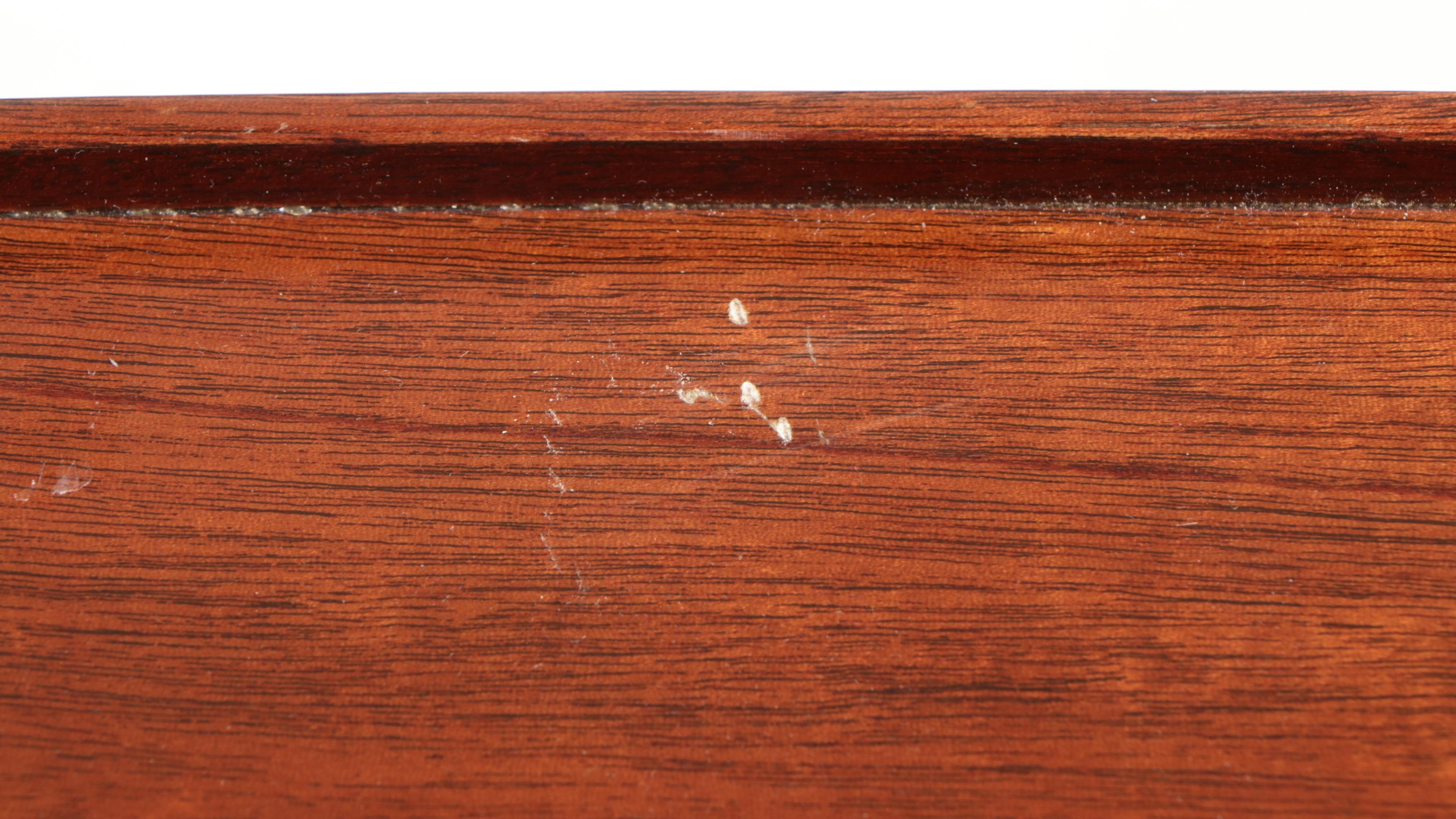 Colonial Style Mahogany Console Table Plus Bombay Company Coffee Table