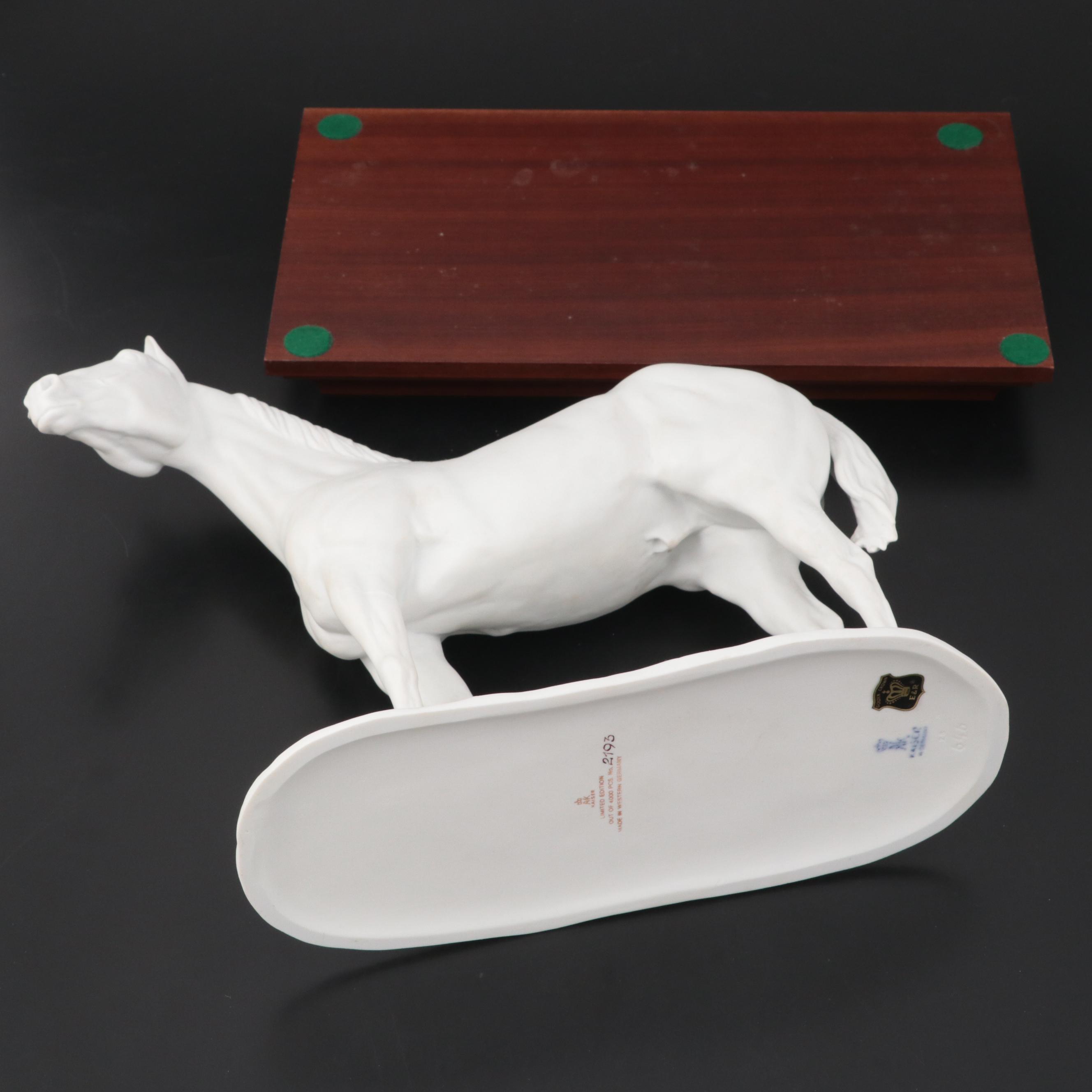 Kaiser Porcelain Horse and Other Figurines