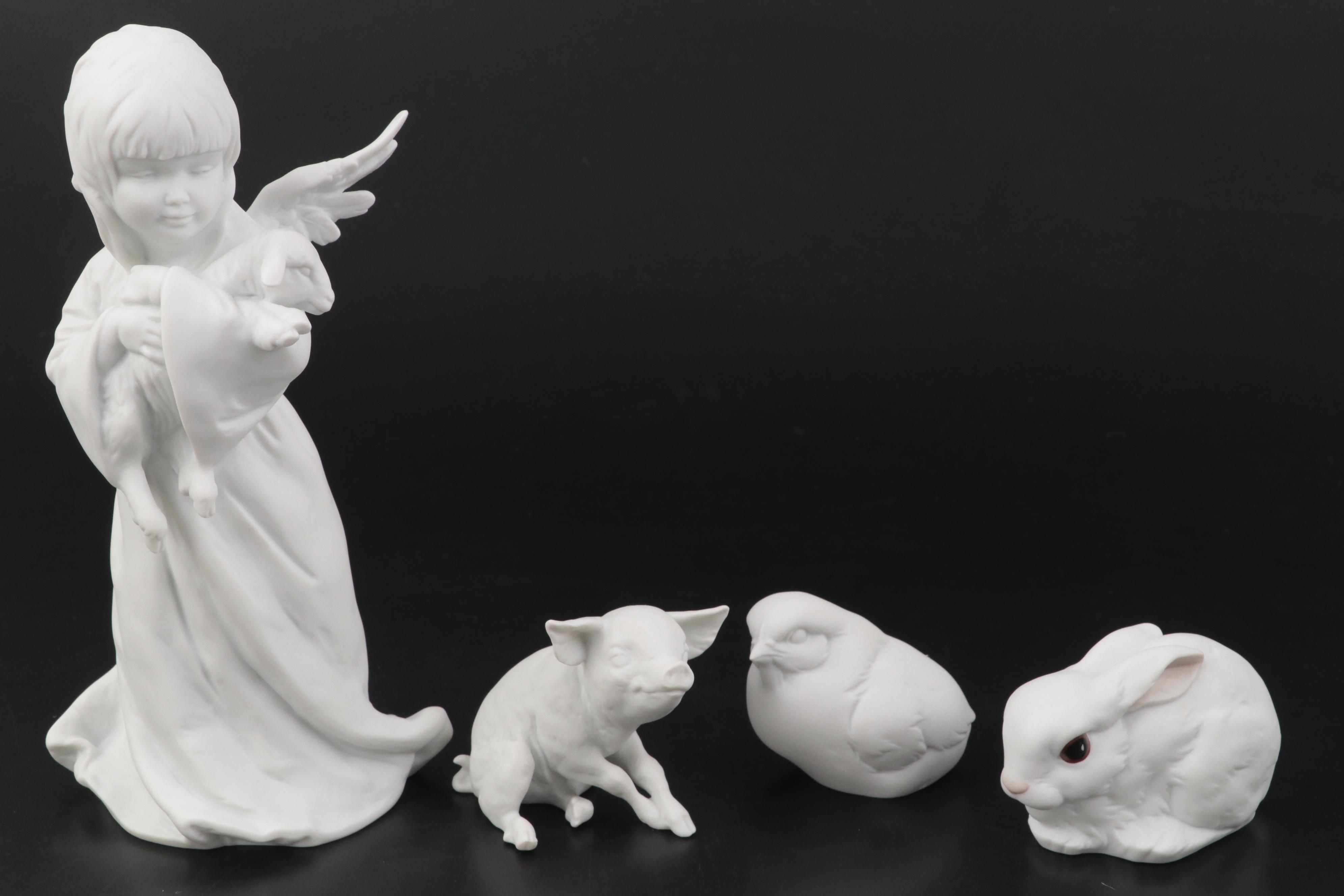 Kaiser Porcelain Horse and Other Figurines