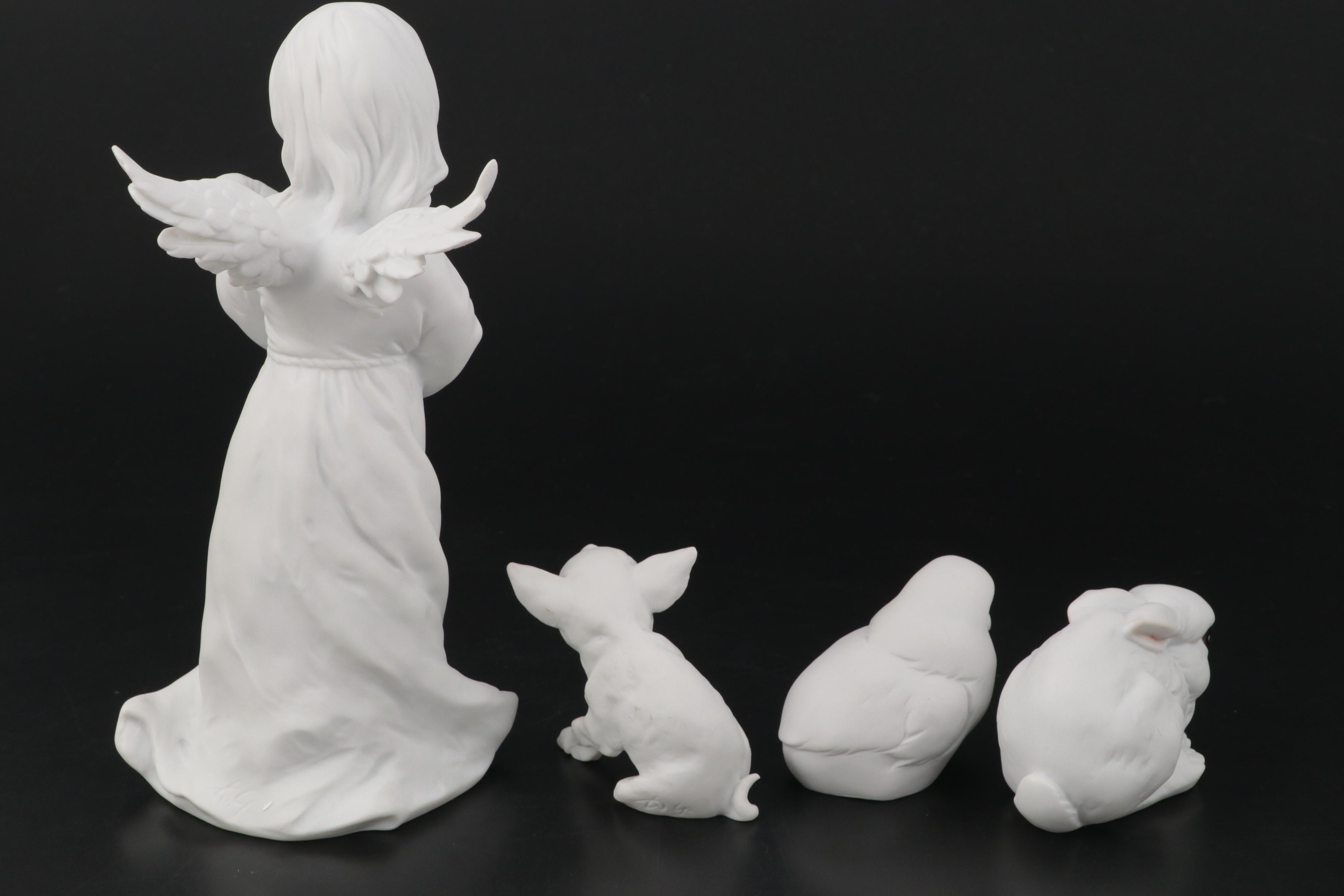 Kaiser Porcelain Horse and Other Figurines