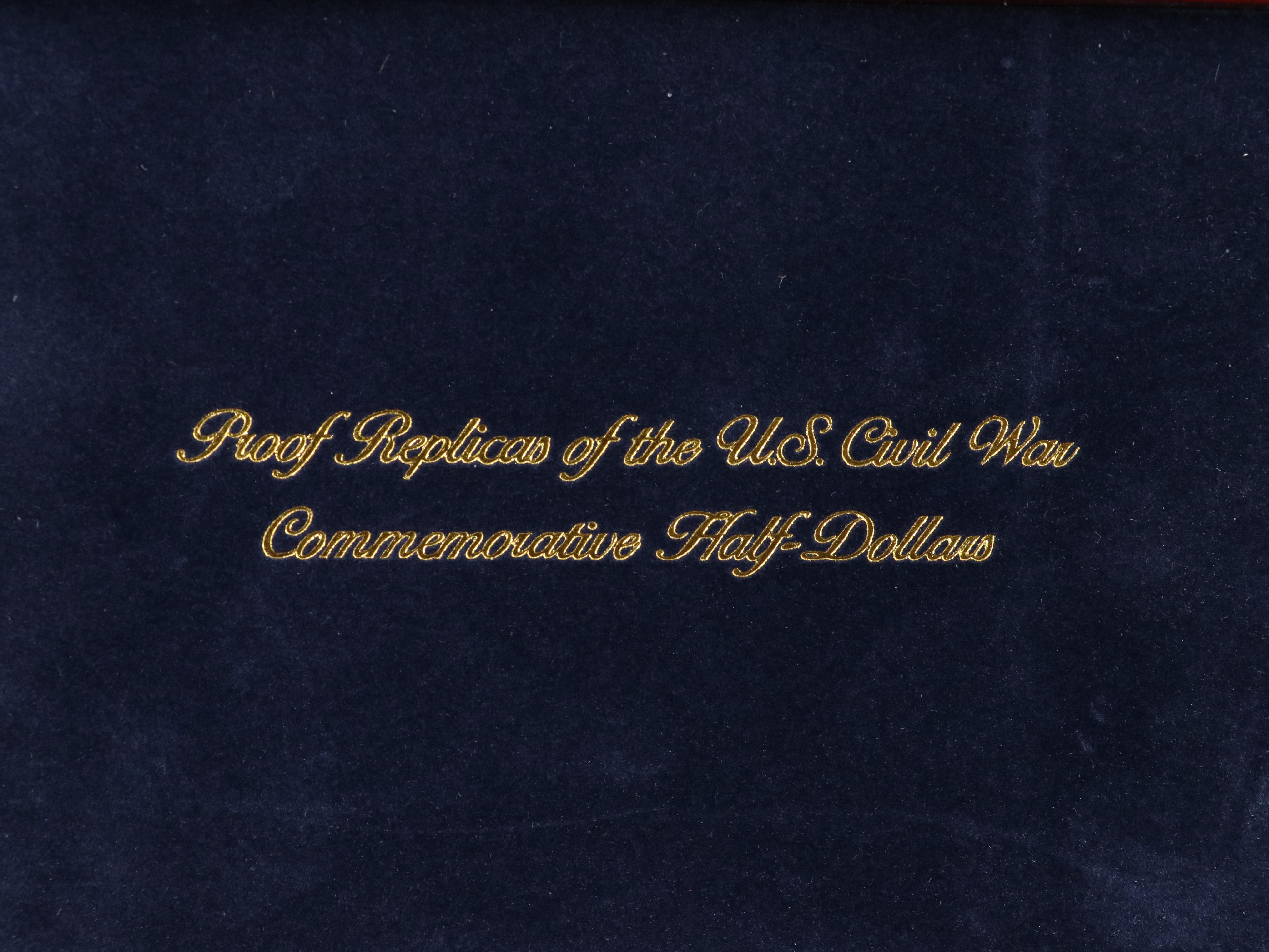 Proof Silver Replicas of U.S. Civil War Commemorative Half Dollars