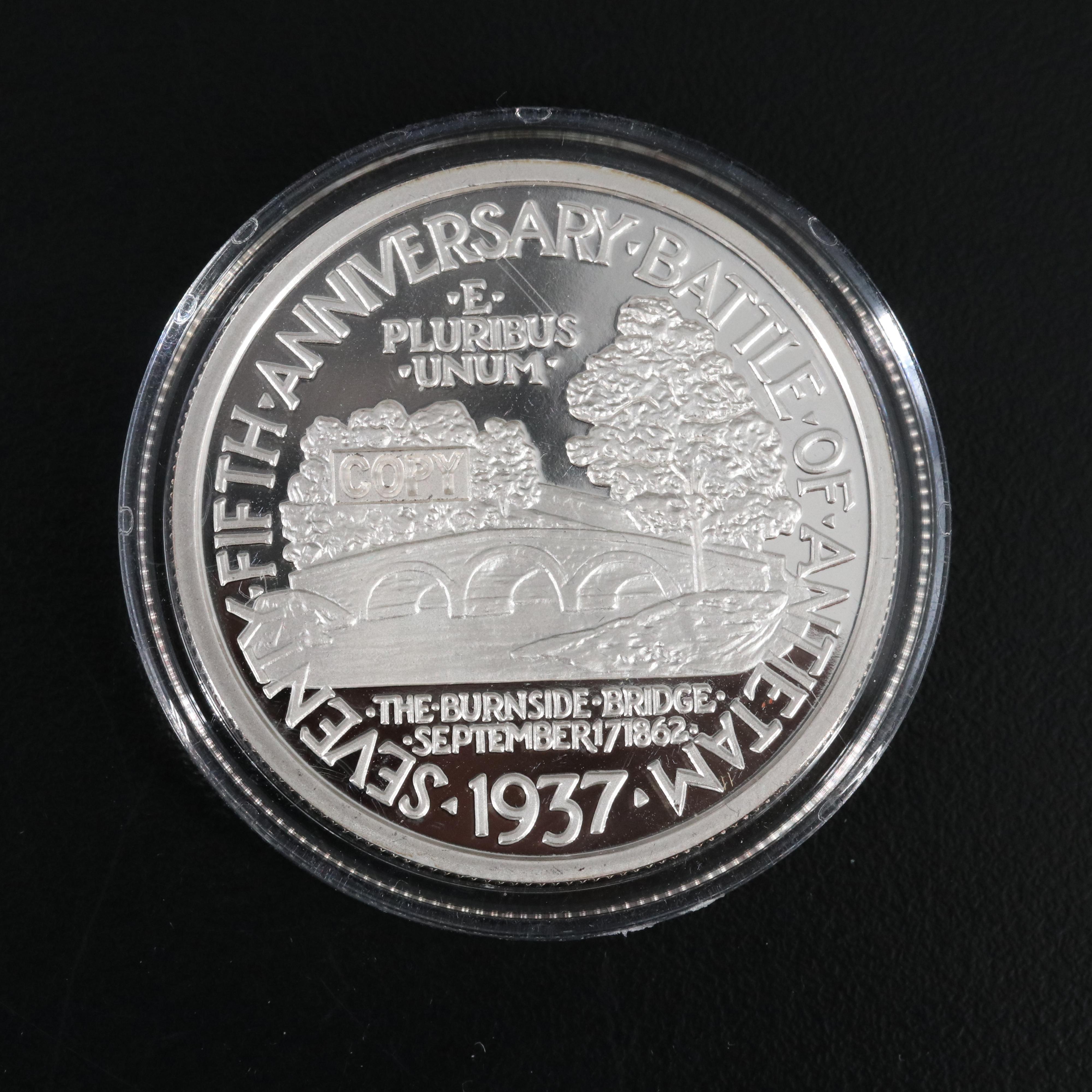 Proof Silver Replicas of U.S. Civil War Commemorative Half Dollars