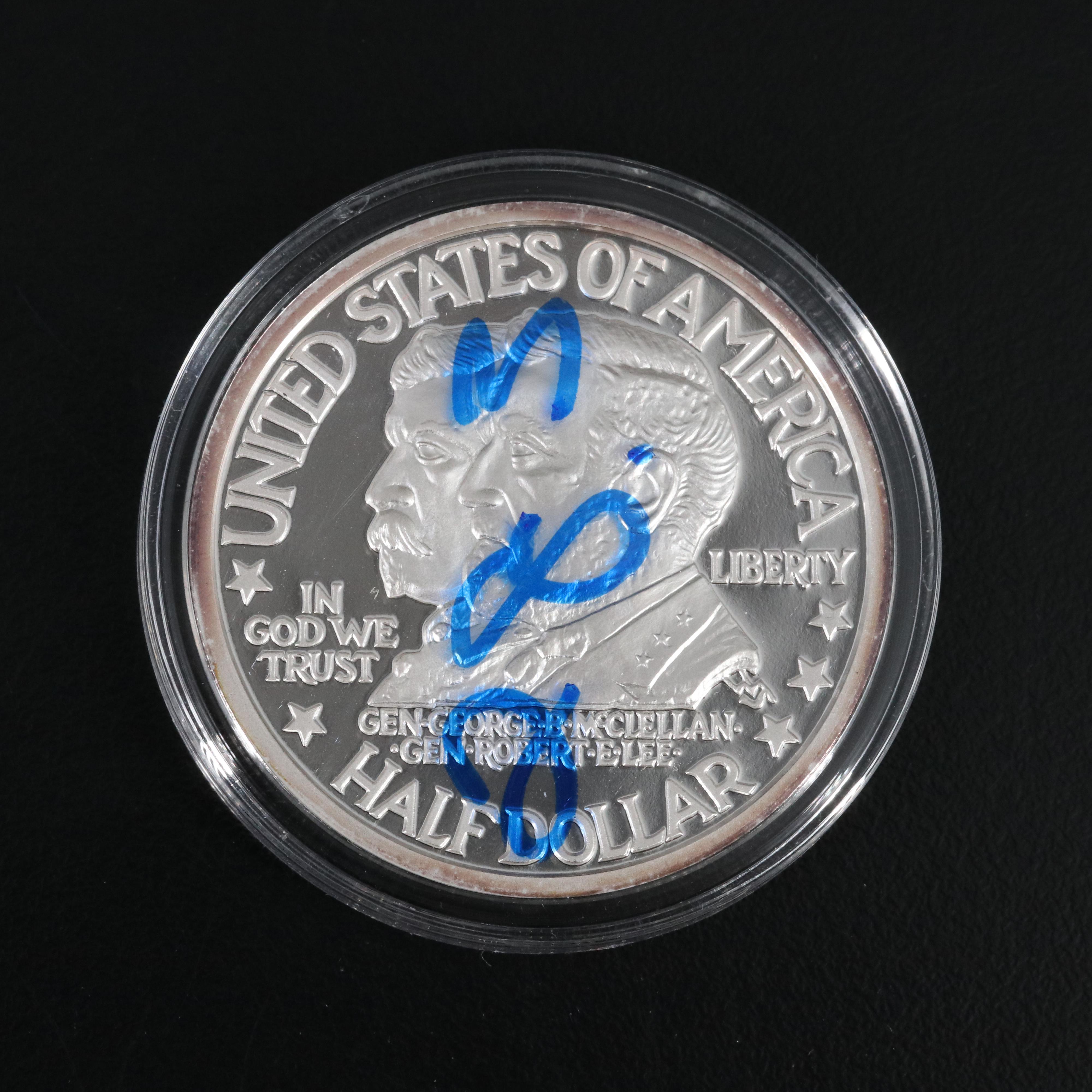 Proof Silver Replicas of U.S. Civil War Commemorative Half Dollars