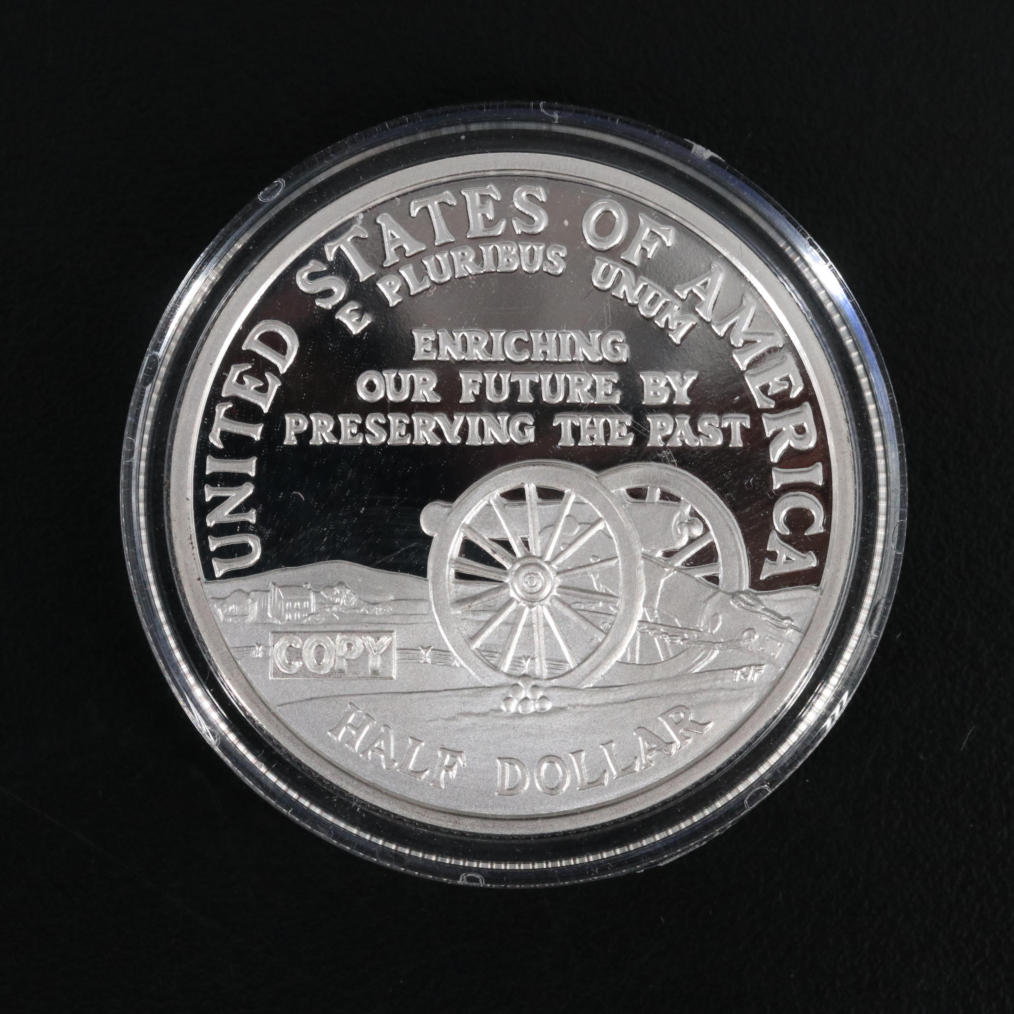 Proof Silver Replicas of U.S. Civil War Commemorative Half Dollars