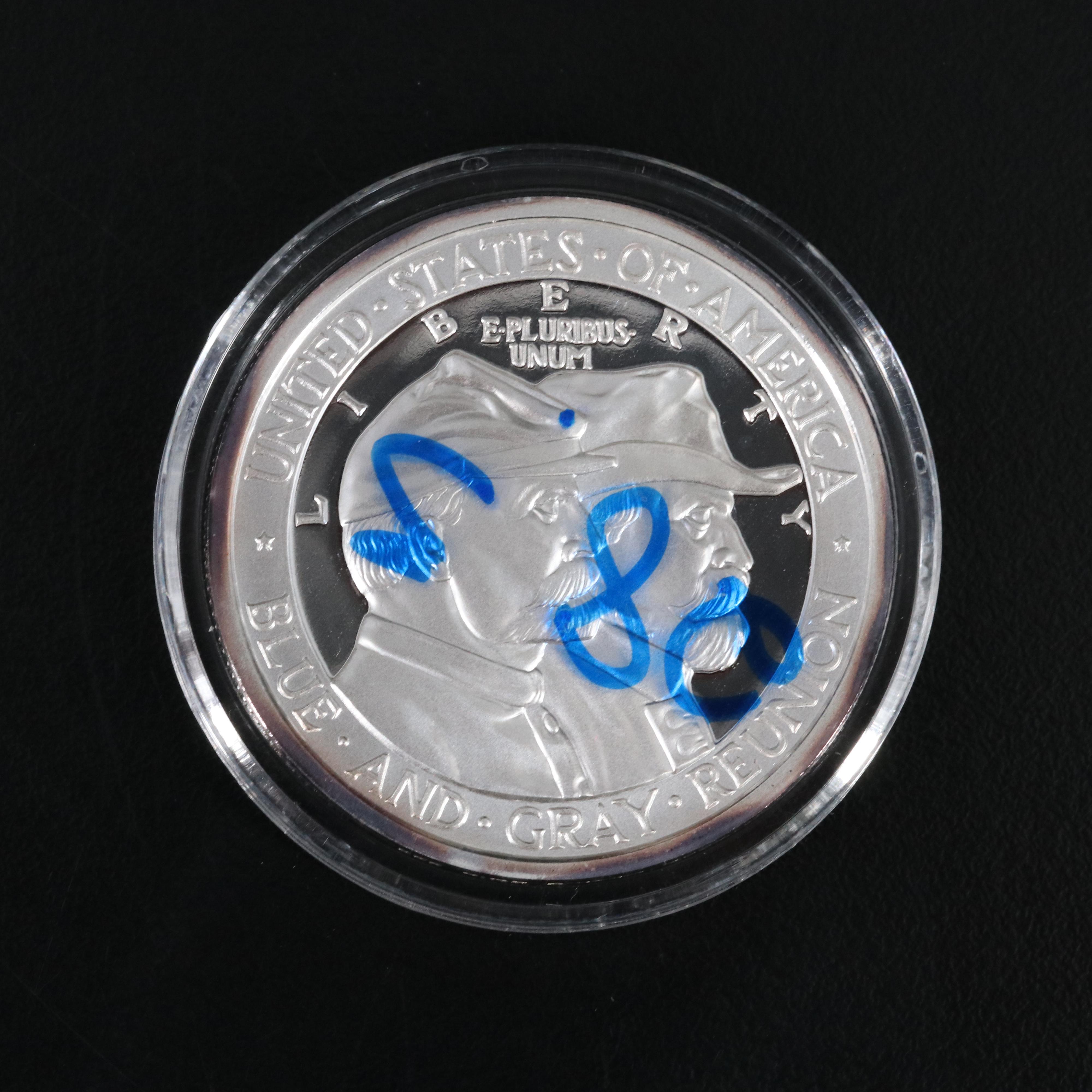 Proof Silver Replicas of U.S. Civil War Commemorative Half Dollars