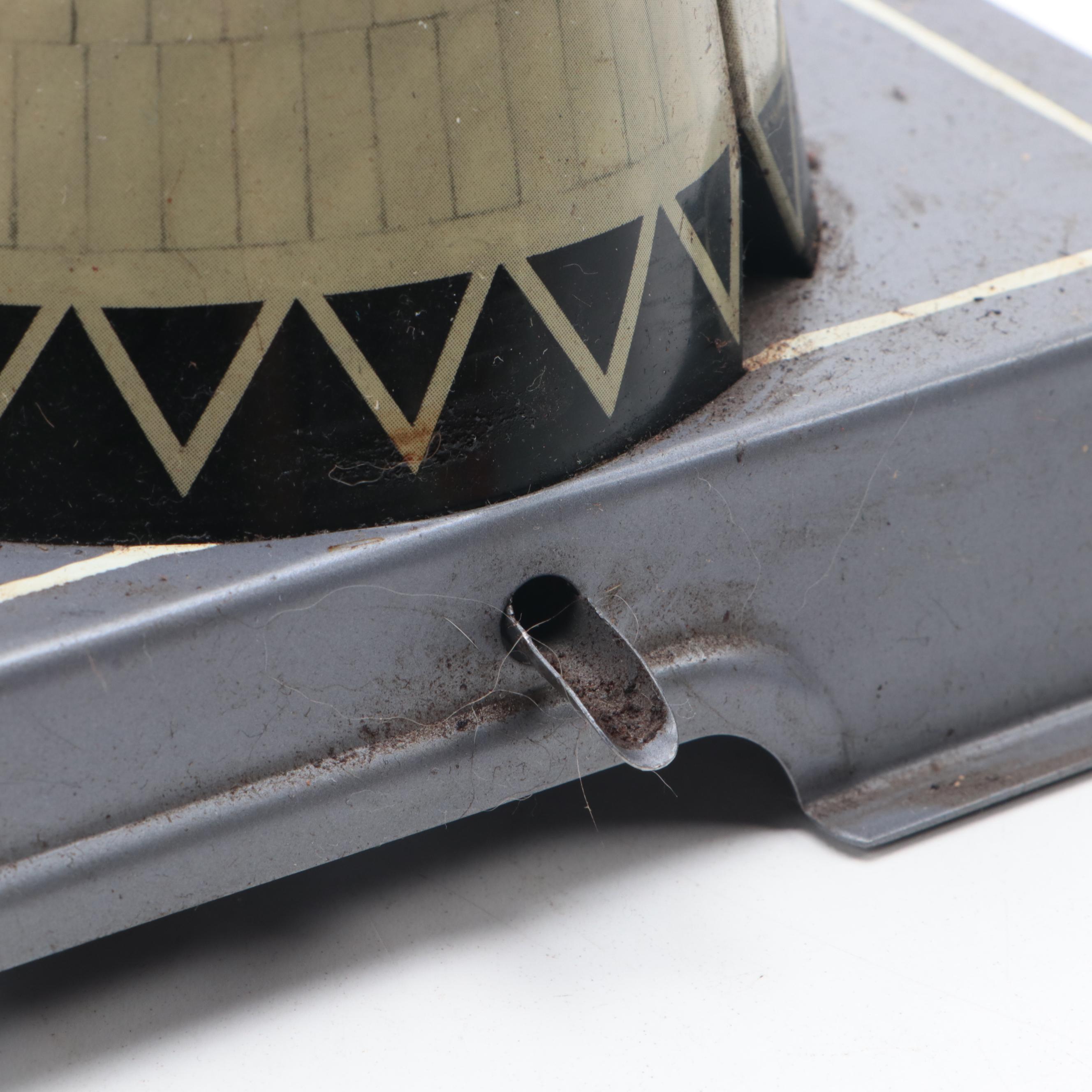 Wilesco Tin Litho Electric Toy Atomic Power Station Model, Circa 1965