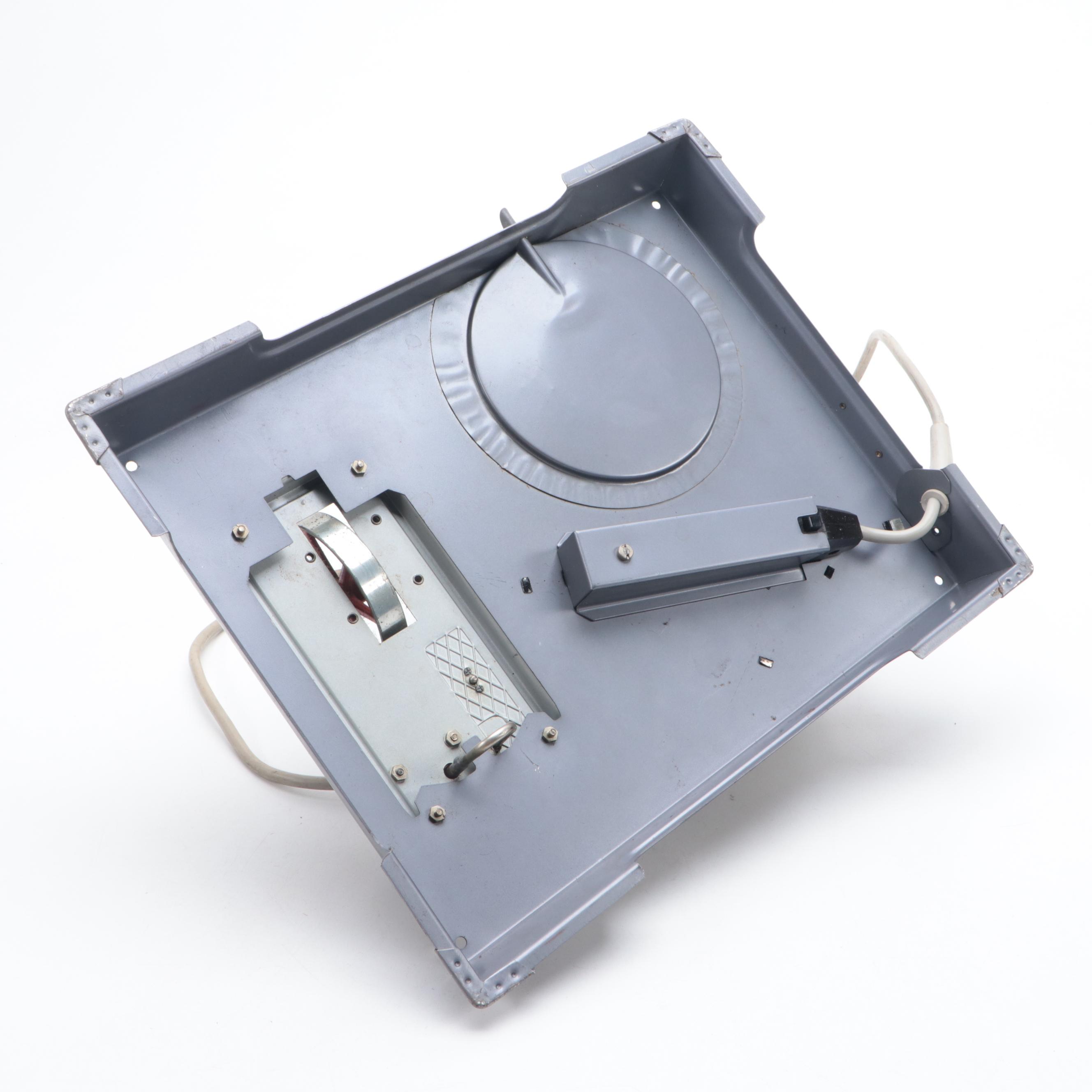 Wilesco Tin Litho Electric Toy Atomic Power Station Model, Circa 1965