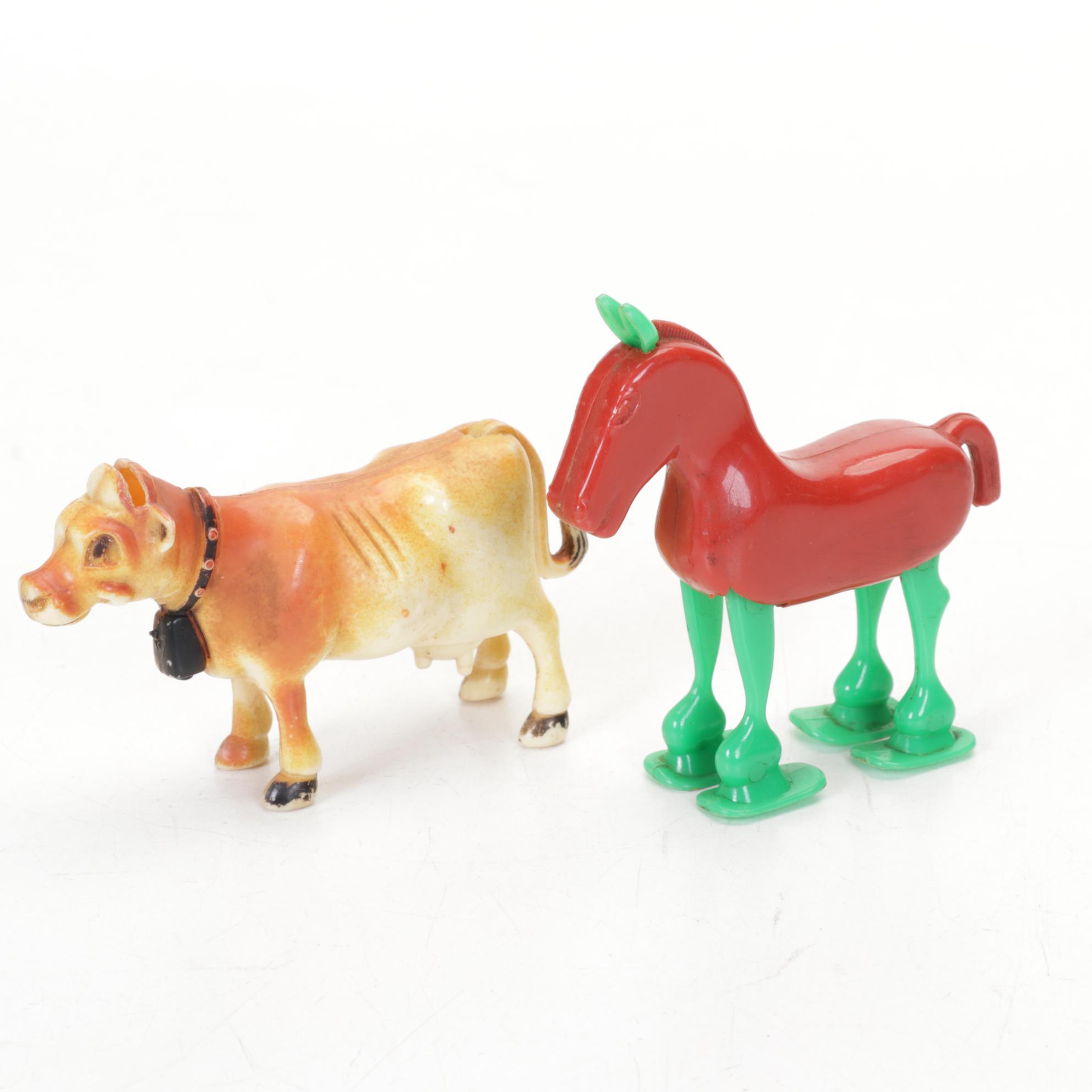 Japanese Mice & Pixie Elf Ceramic Figurines, Keebler Elf Clock & Radio, & More