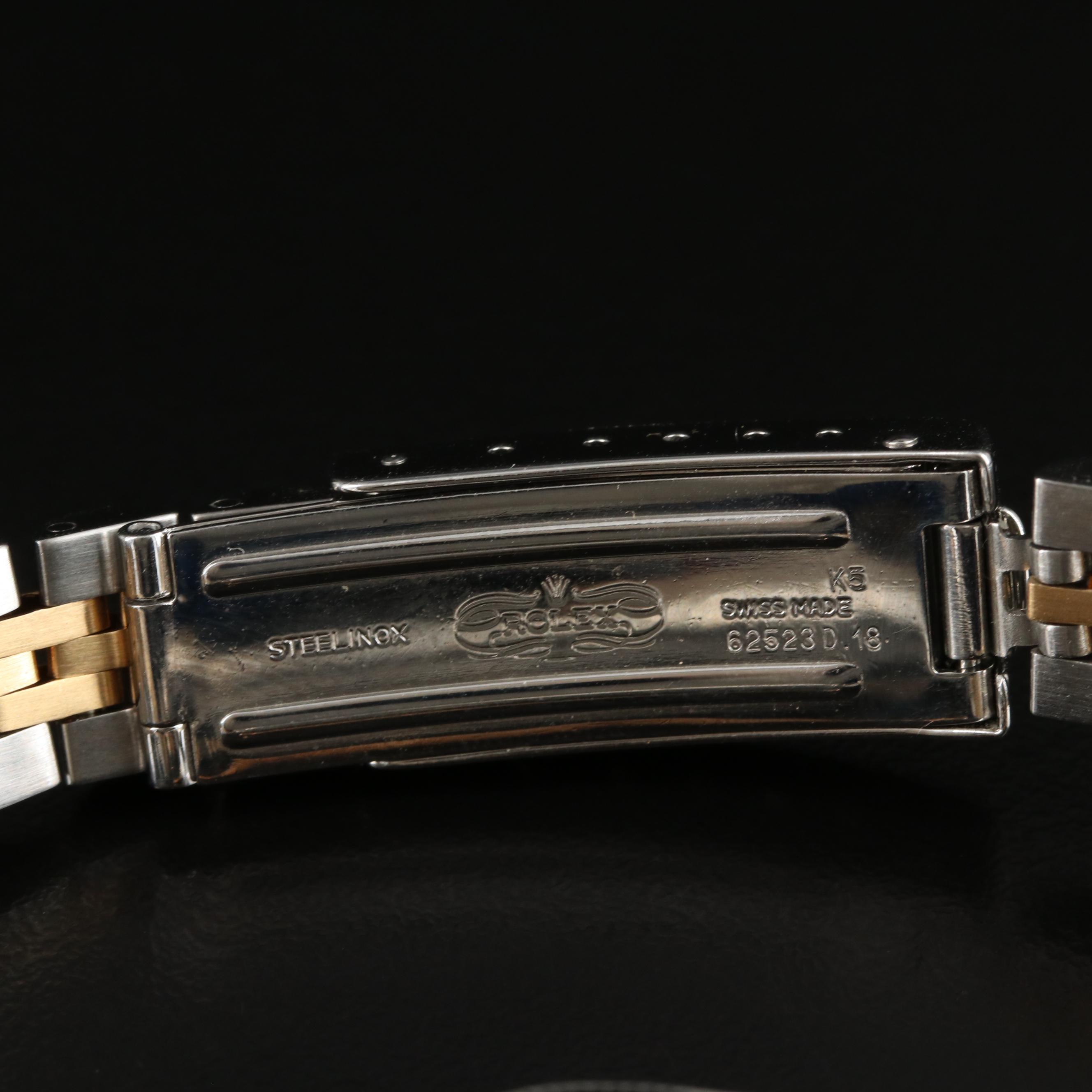 1986 Rolex Custom Diamond Dial and Bezel Datejust Watch