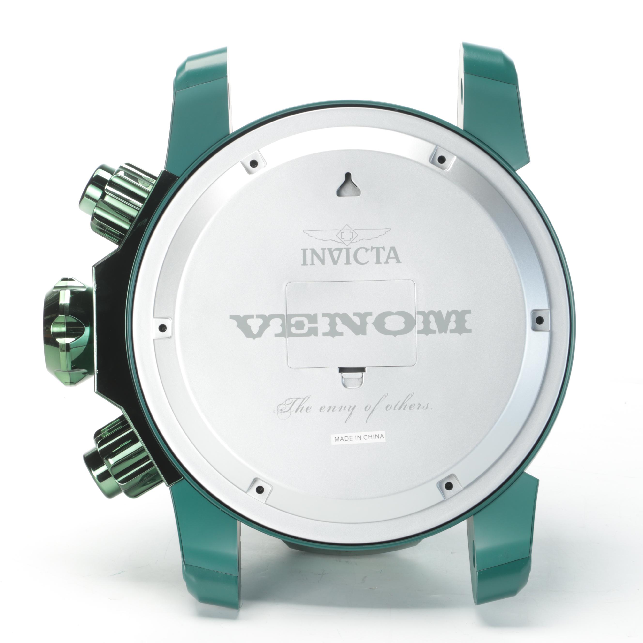 Invicta Reserve DC Comics "Venom Joker" Wall Clock