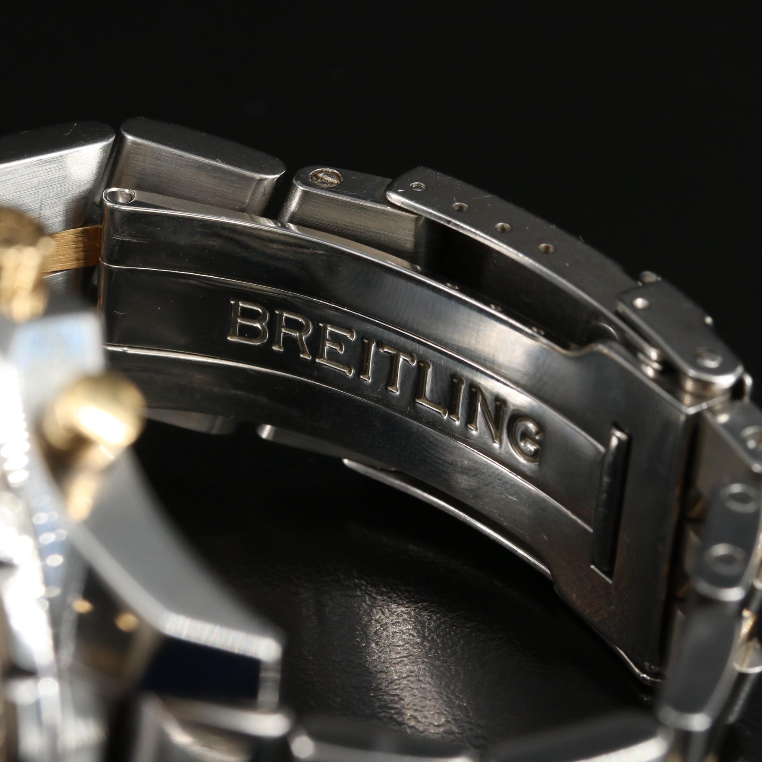 Breitling for Bentley Day-Date Chronograph Watch